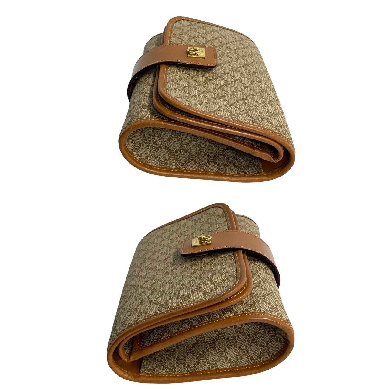 Celine Celine Shoulder Bag Brown Leather Size ONE SIZE - 5 Thumbnail