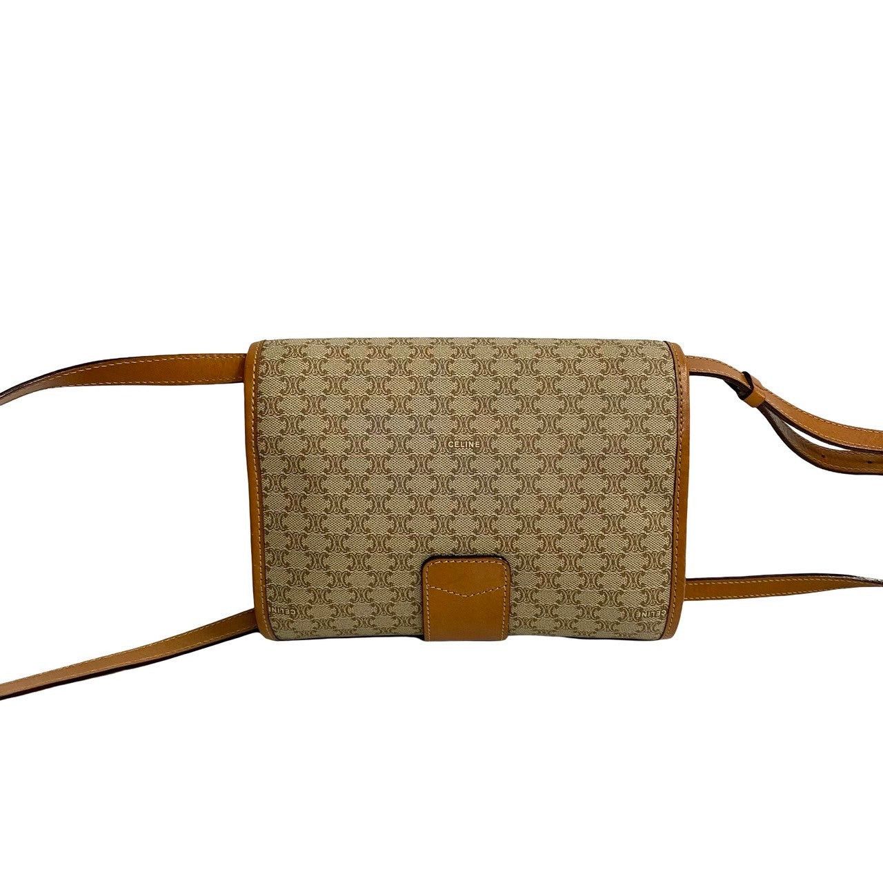 Celine Celine Shoulder Bag Brown Leather Size ONE SIZE - 4 Thumbnail