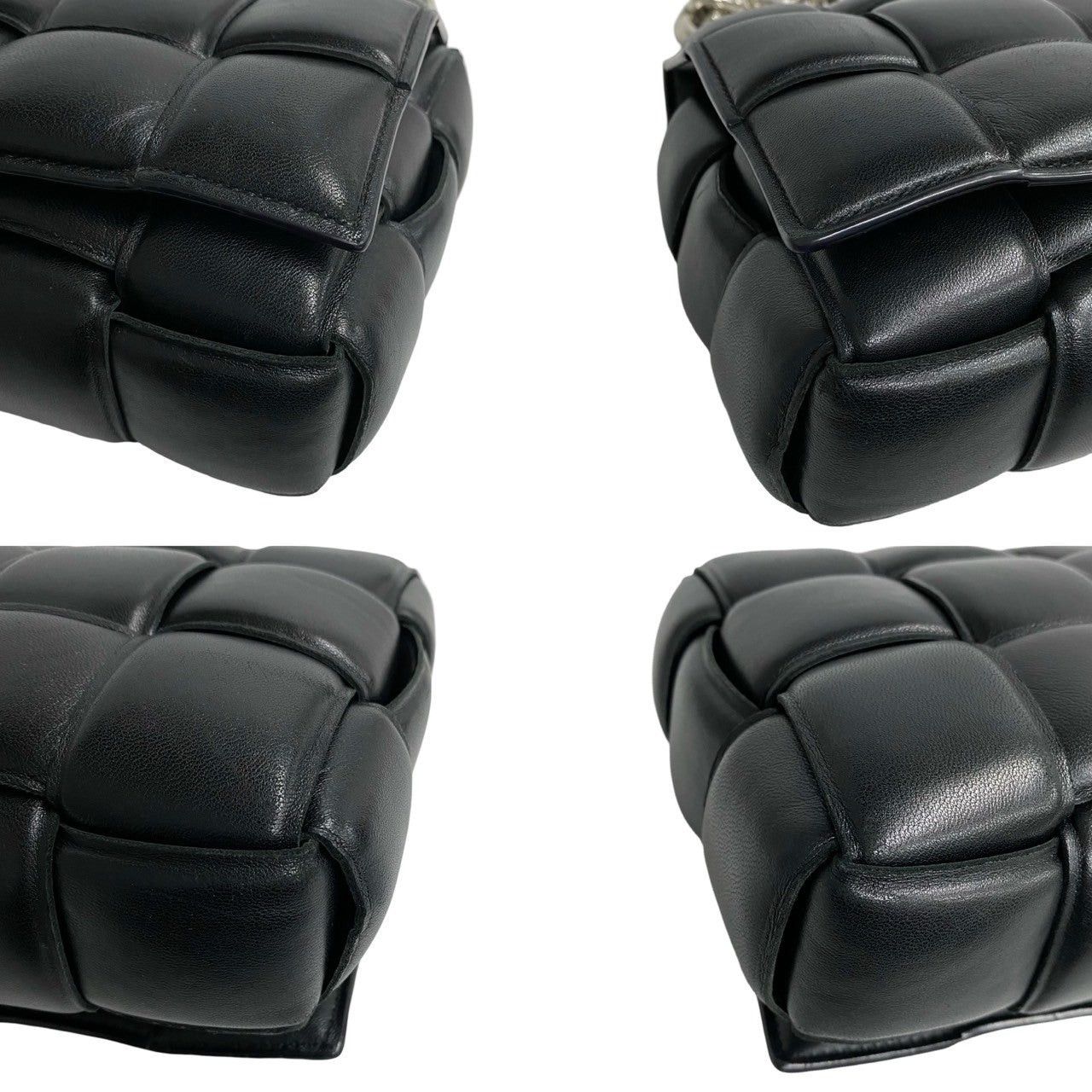 Bottega Veneta Bottega Veneta Shoulder Bag Black Leather Size ONE SIZE - 7 Thumbnail