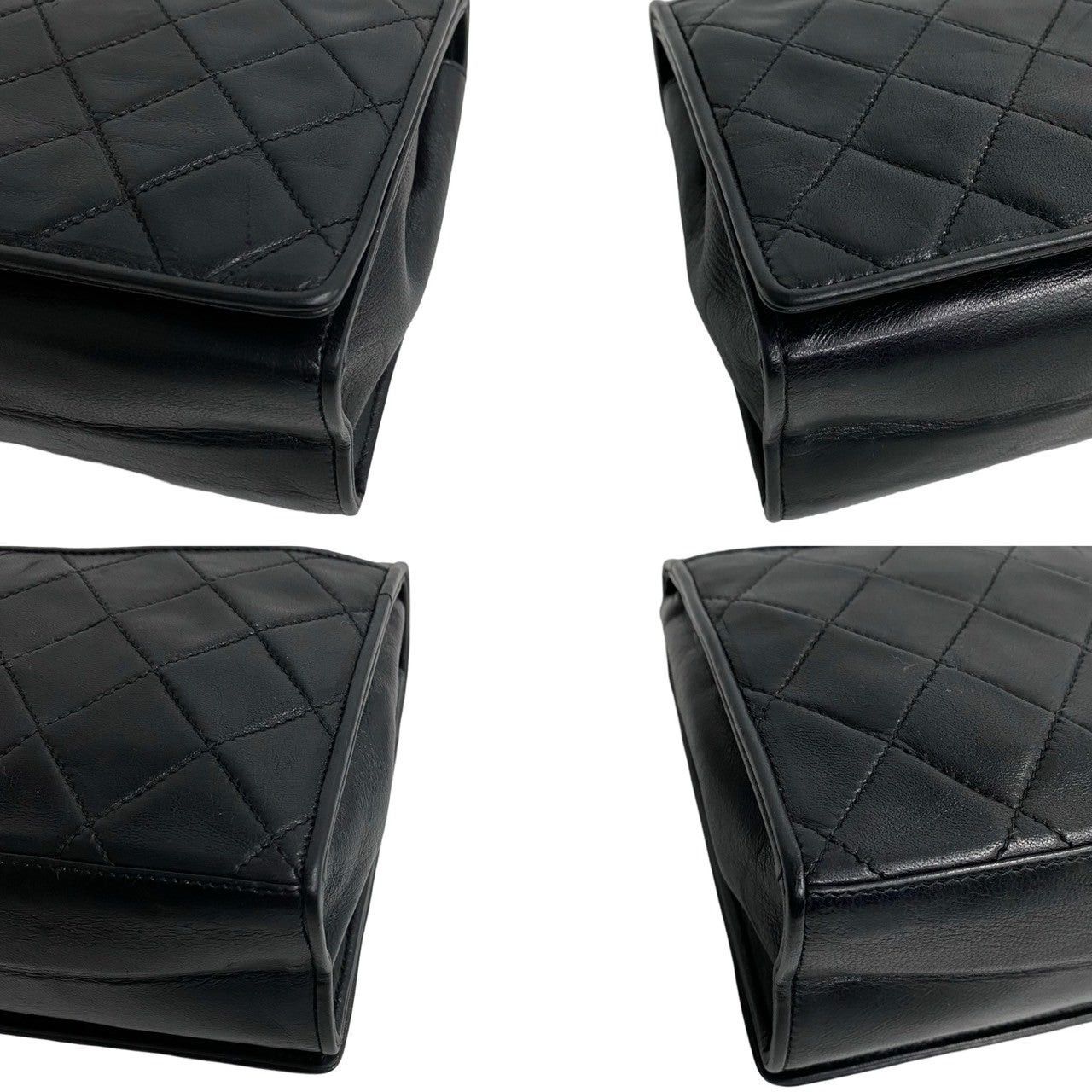 Chanel Chanel Shoulder Bag Black Leather Size ONE SIZE - 6 Thumbnail