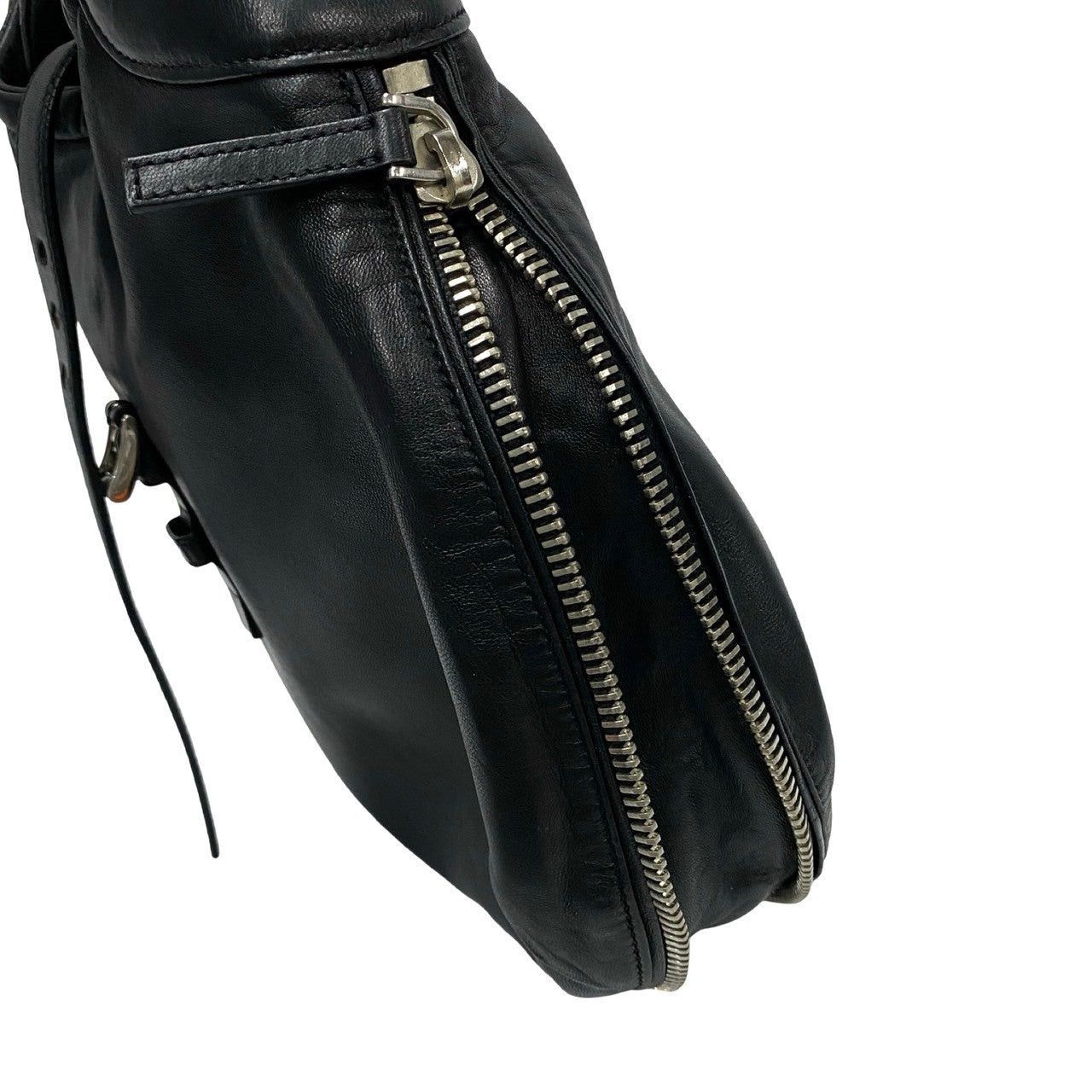 Prada Prada Shoulder Bag Black Leather Size ONE SIZE - 8 Thumbnail