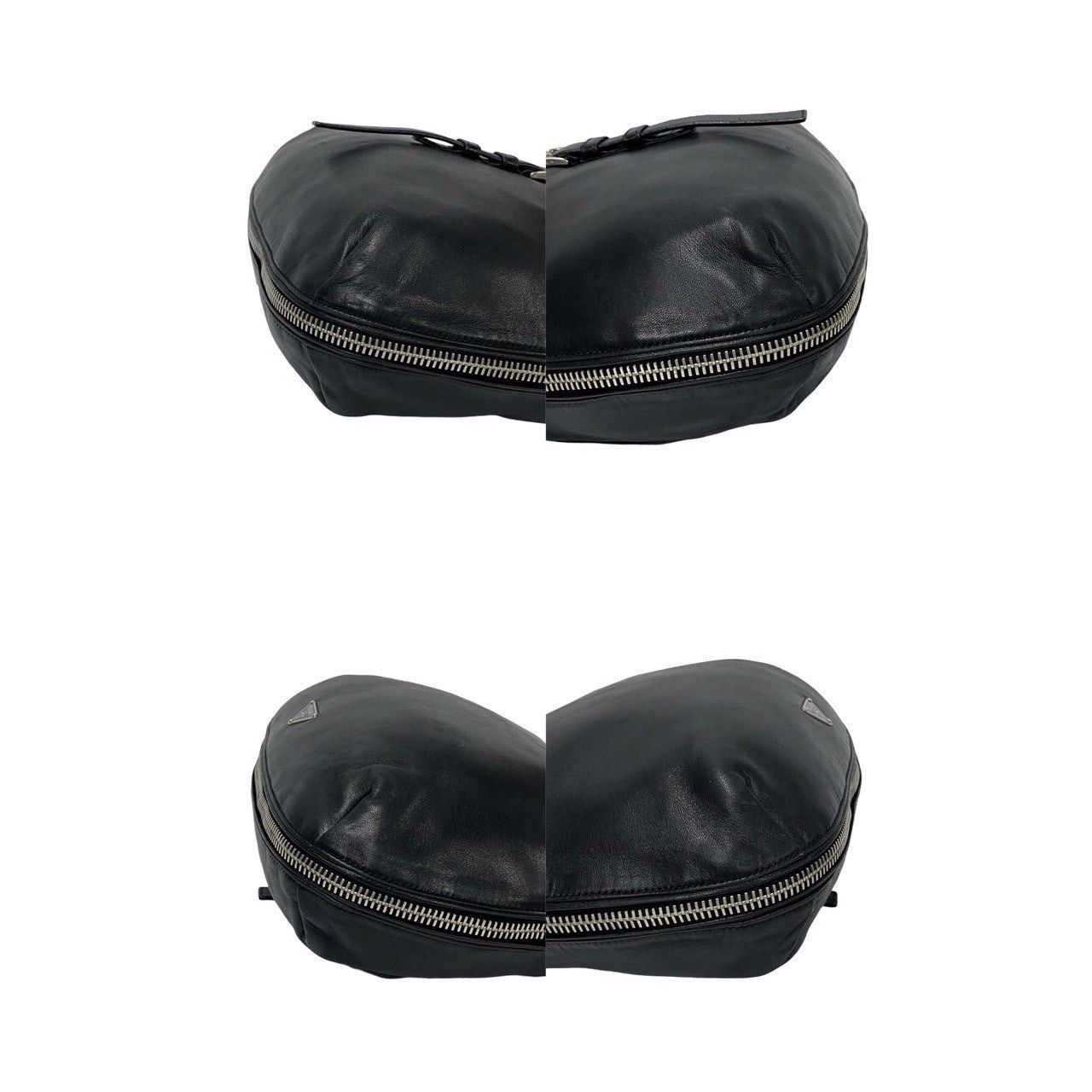 Prada Prada Shoulder Bag Black Leather Size ONE SIZE - 7 Thumbnail