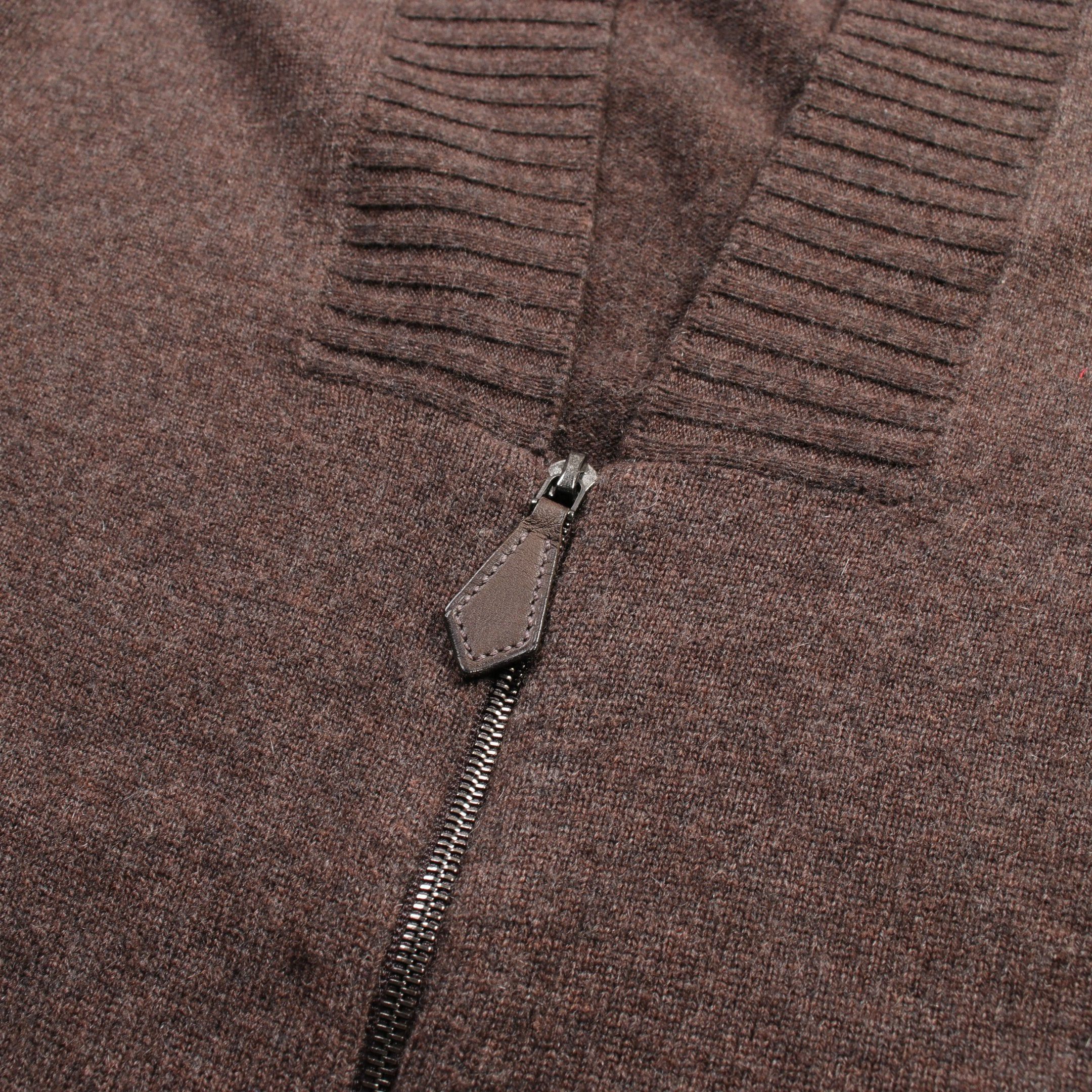 Hermes Hermes Knit Dress Cashmere Brown Front Zip Size ONE SIZE - 5 Thumbnail