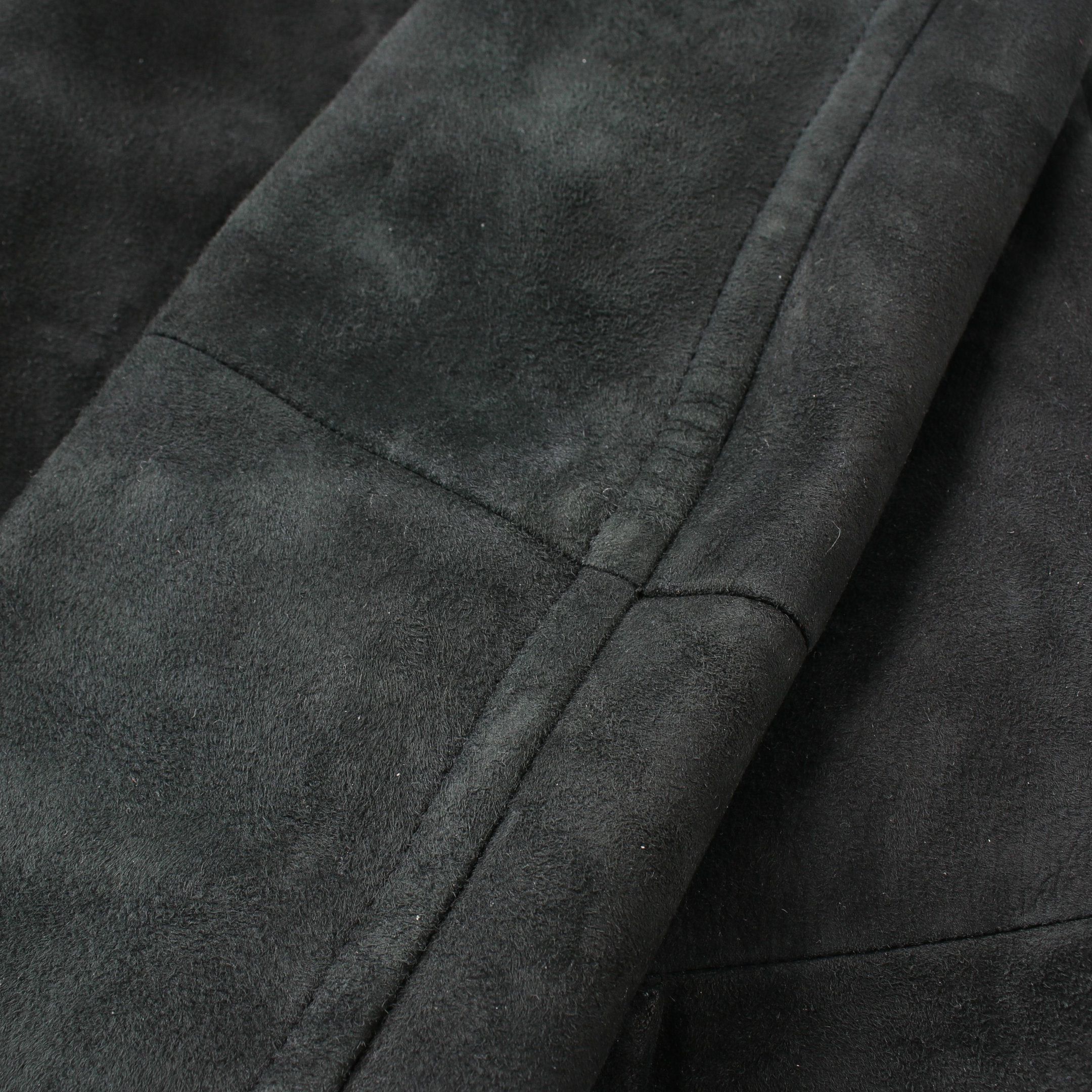 Gucci Gucci Mouton Coat Stand Collar Shearling Black Double Breasted Size ONE SIZE - 7 Thumbnail