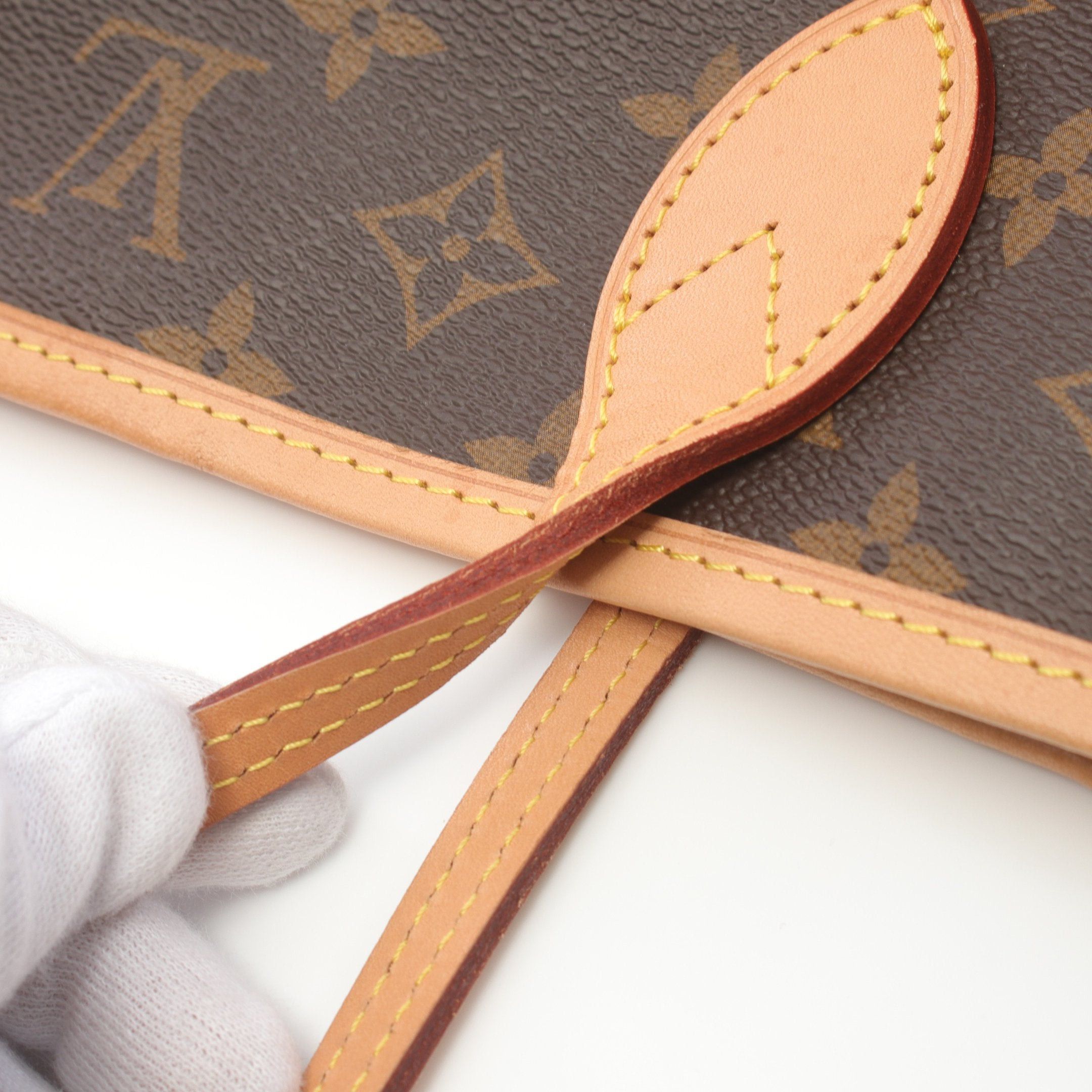 Louis Vuitton Louis Vuitton Neverfull Pm Monogram Pivoine Handbag Tote Bag Leather Brown Size ONE SIZE - 9 Thumbnail