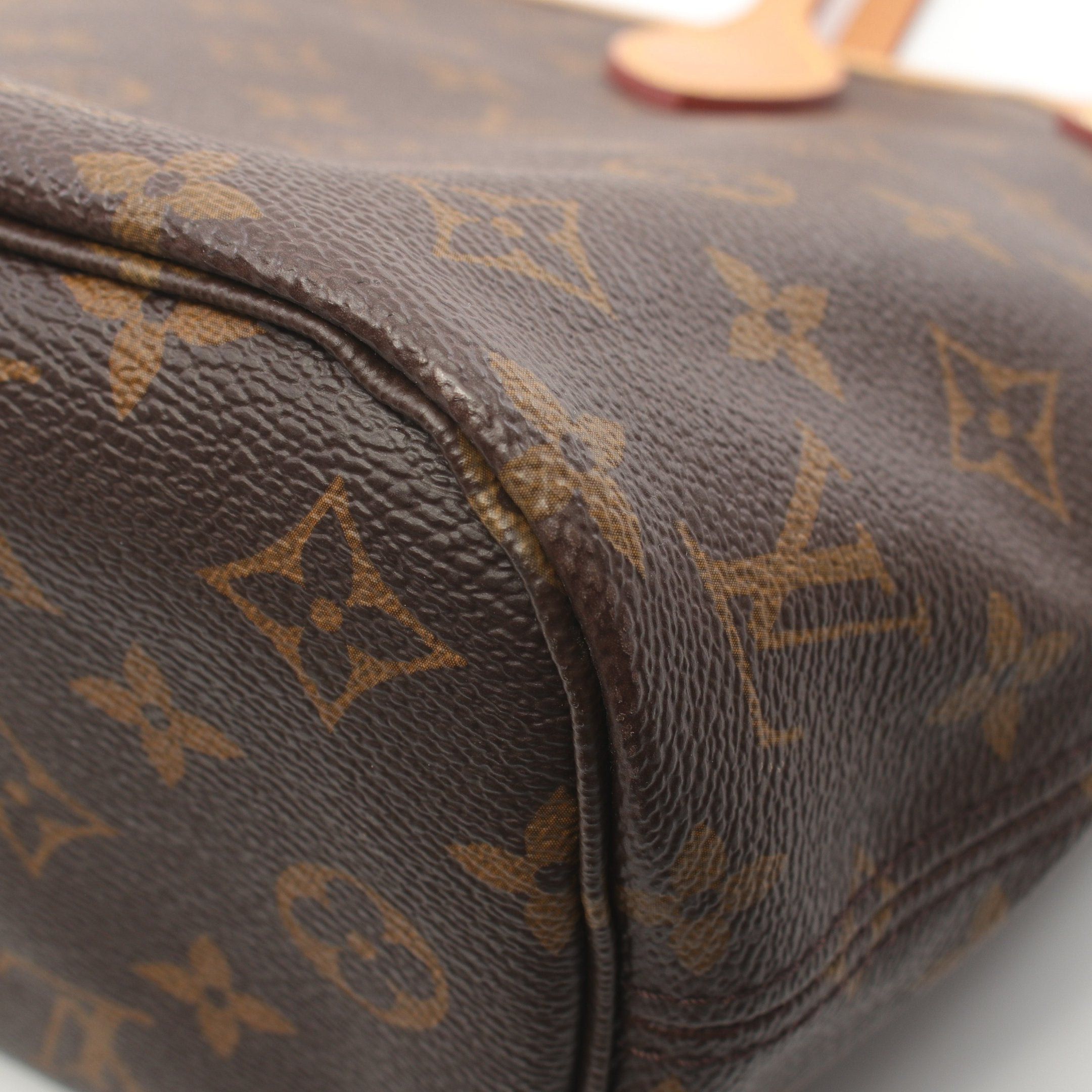 Louis Vuitton Louis Vuitton Neverfull Pm Monogram Pivoine Handbag Tote Bag Leather Brown Size ONE SIZE - 6 Thumbnail