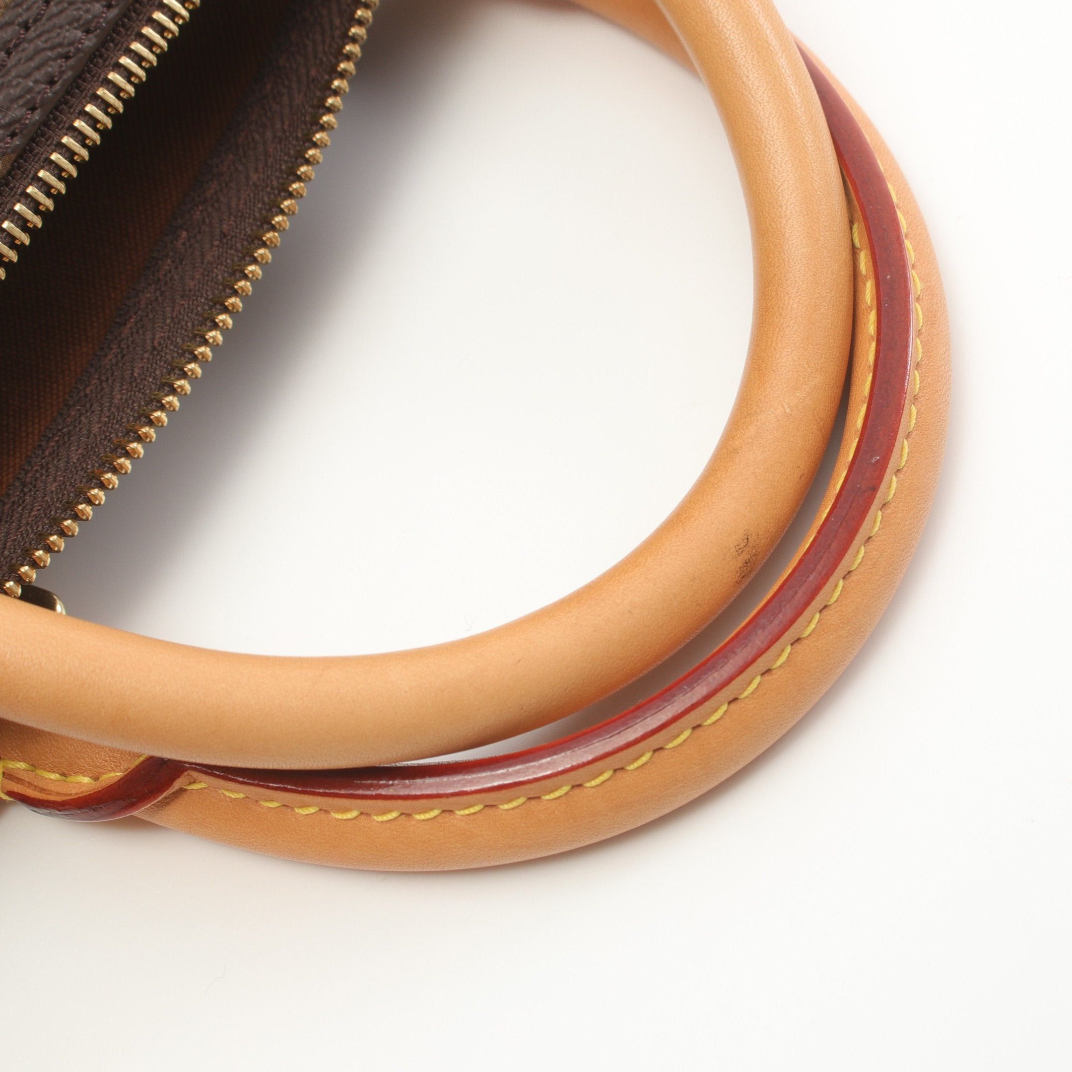 Louis Vuitton Louis Vuitton Speedy 30 Monogram Handbag Leather Brown Size ONE SIZE - 6 Thumbnail