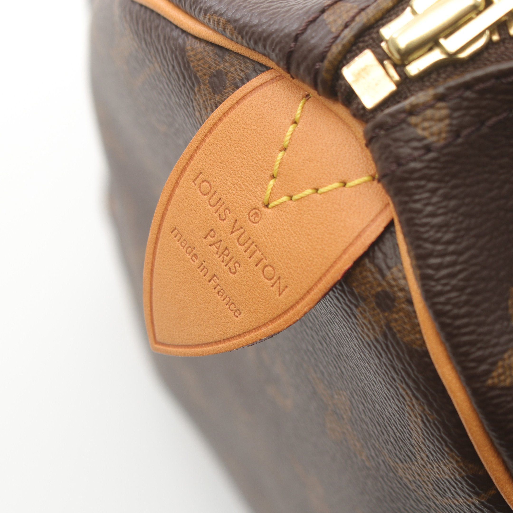 Louis Vuitton Louis Vuitton Speedy 30 Monogram Handbag Leather Brown Size ONE SIZE - 4 Thumbnail