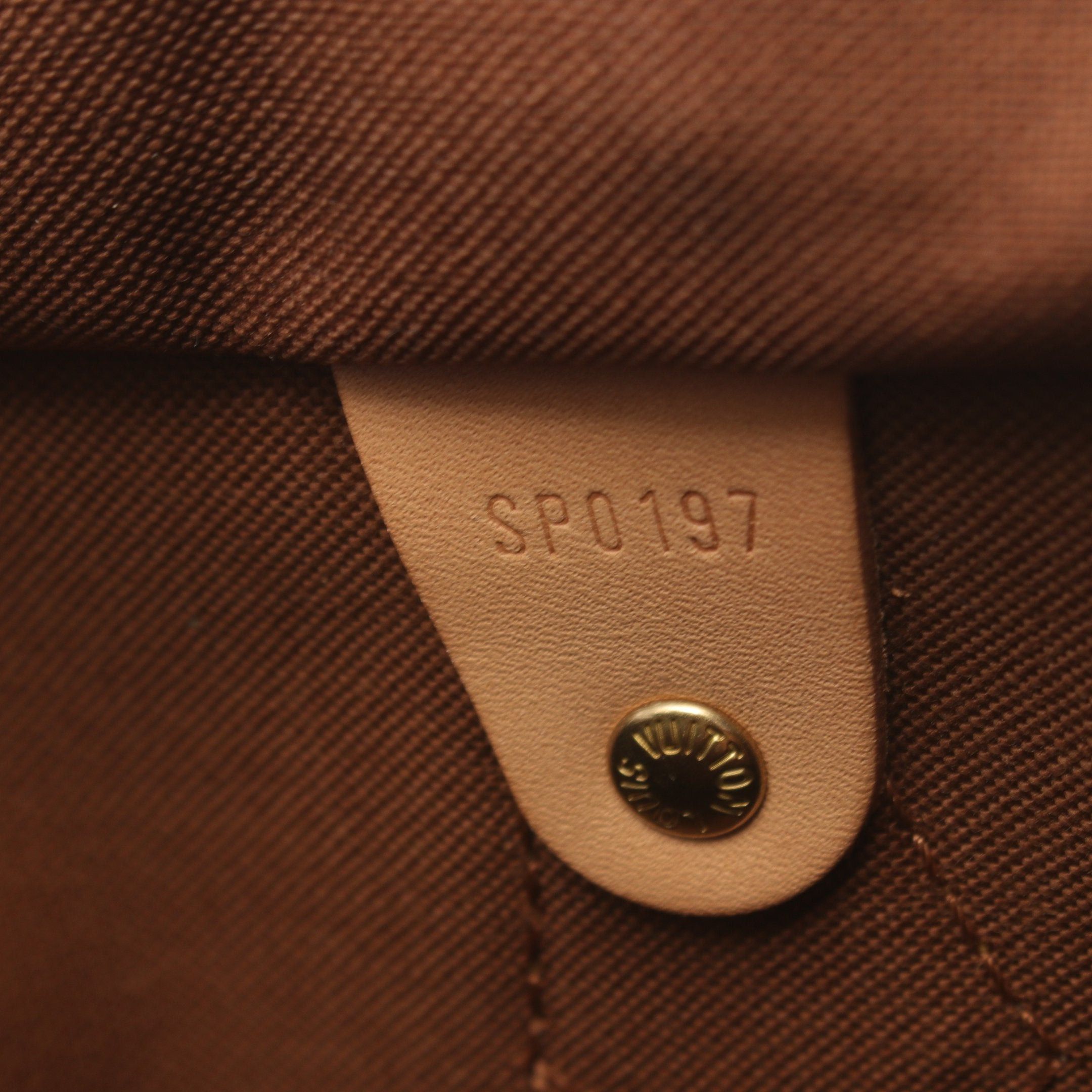 Louis Vuitton Louis Vuitton Speedy 30 Monogram Handbag Leather Brown Size ONE SIZE - 5 Thumbnail