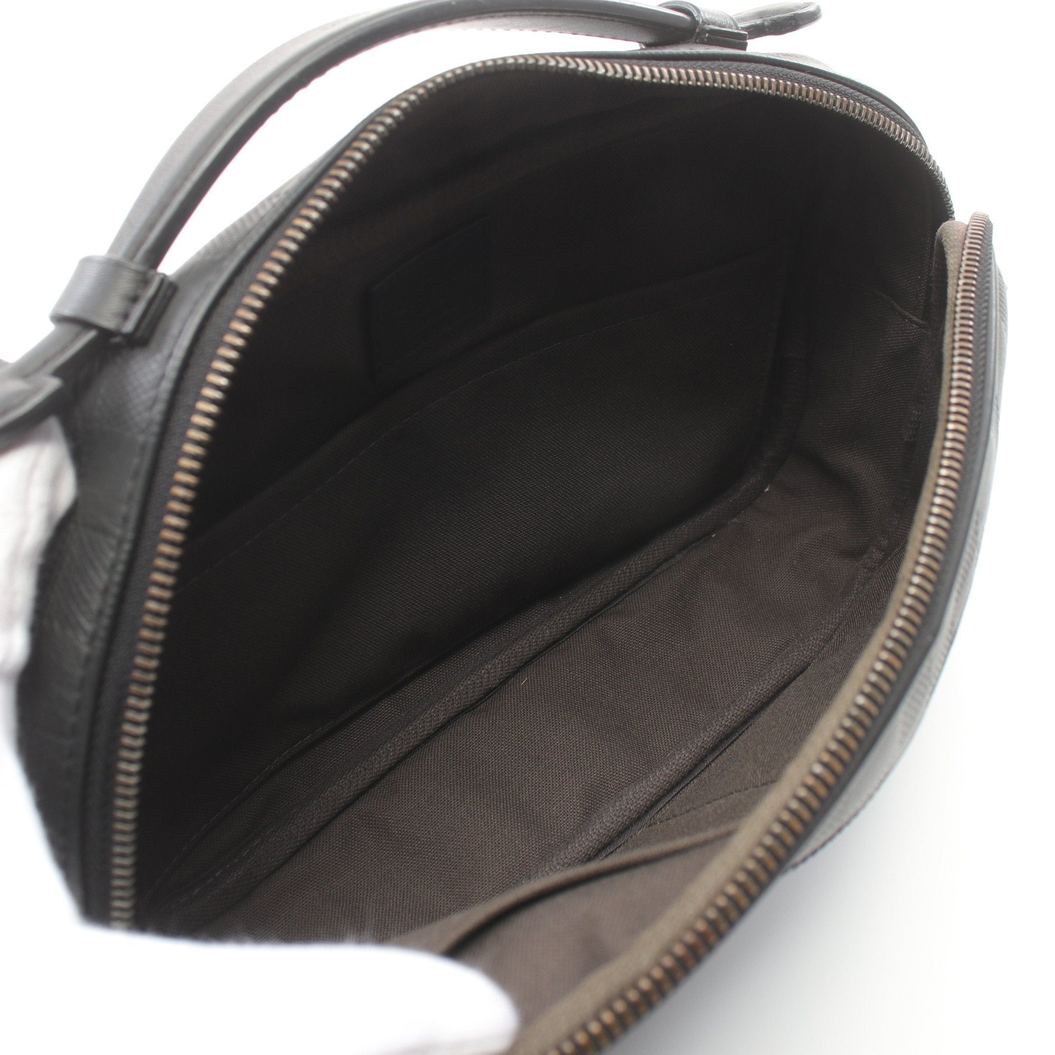 Louis Vuitton Louis Vuitton Ambler Damier Infini Onyx Body Bag Waist Leather Black Size ONE SIZE - 3 Thumbnail