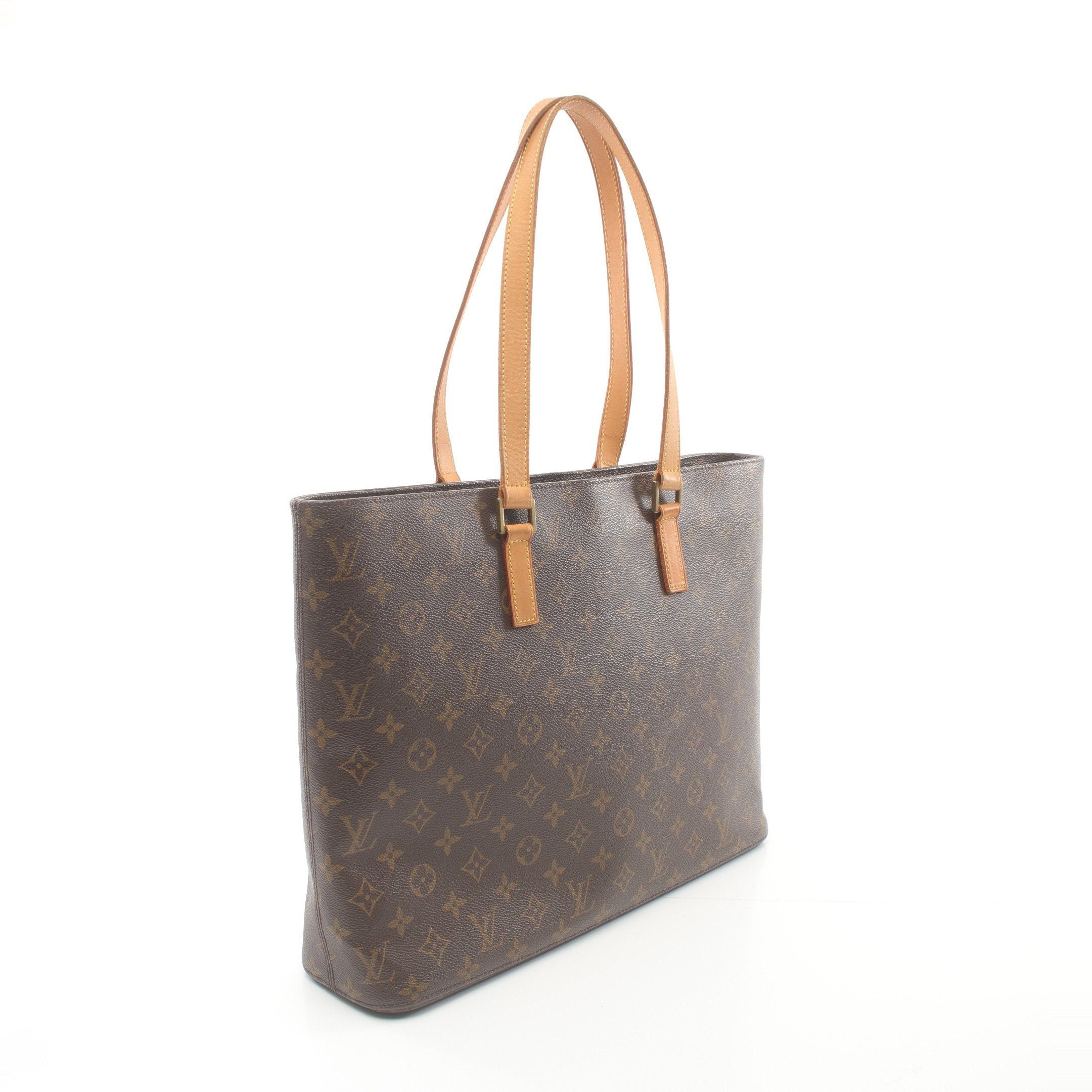 Louis Vuitton Louis Vuitton Luco Monogram Shoulder Bag Tote Leather Brown Size ONE SIZE - 2 Thumbnail