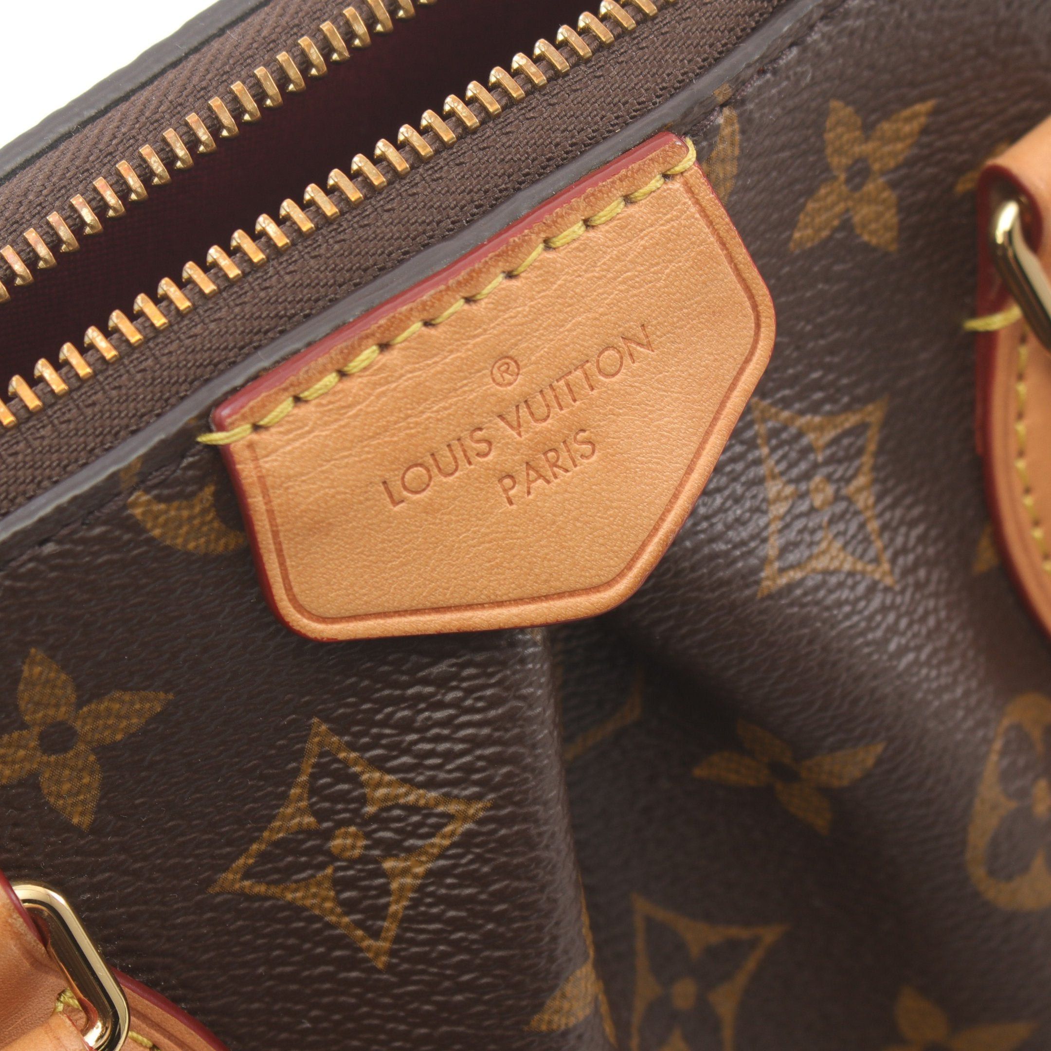 Louis Vuitton Louis Vuitton Boesi Nm Pm Monogram Handbag Leather Brown Size ONE SIZE - 4 Thumbnail