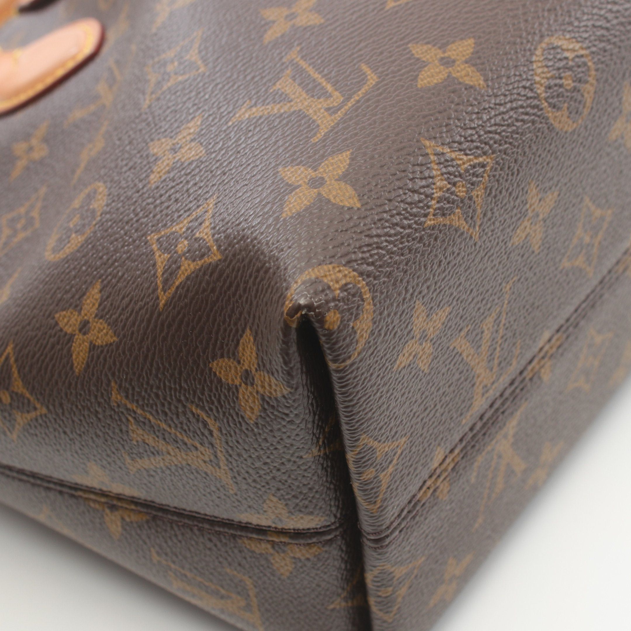 Louis Vuitton Louis Vuitton Boesi Nm Pm Monogram Handbag Leather Brown Size ONE SIZE - 6 Thumbnail