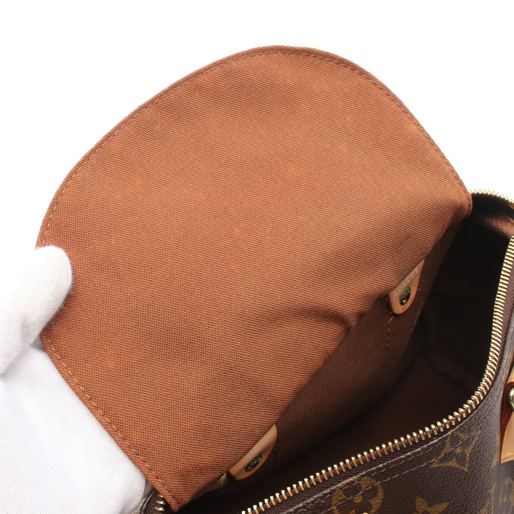 Louis Vuitton Louis Vuitton Speedy 25 Monogram Handbag Leather Brown Size ONE SIZE - 12 Thumbnail
