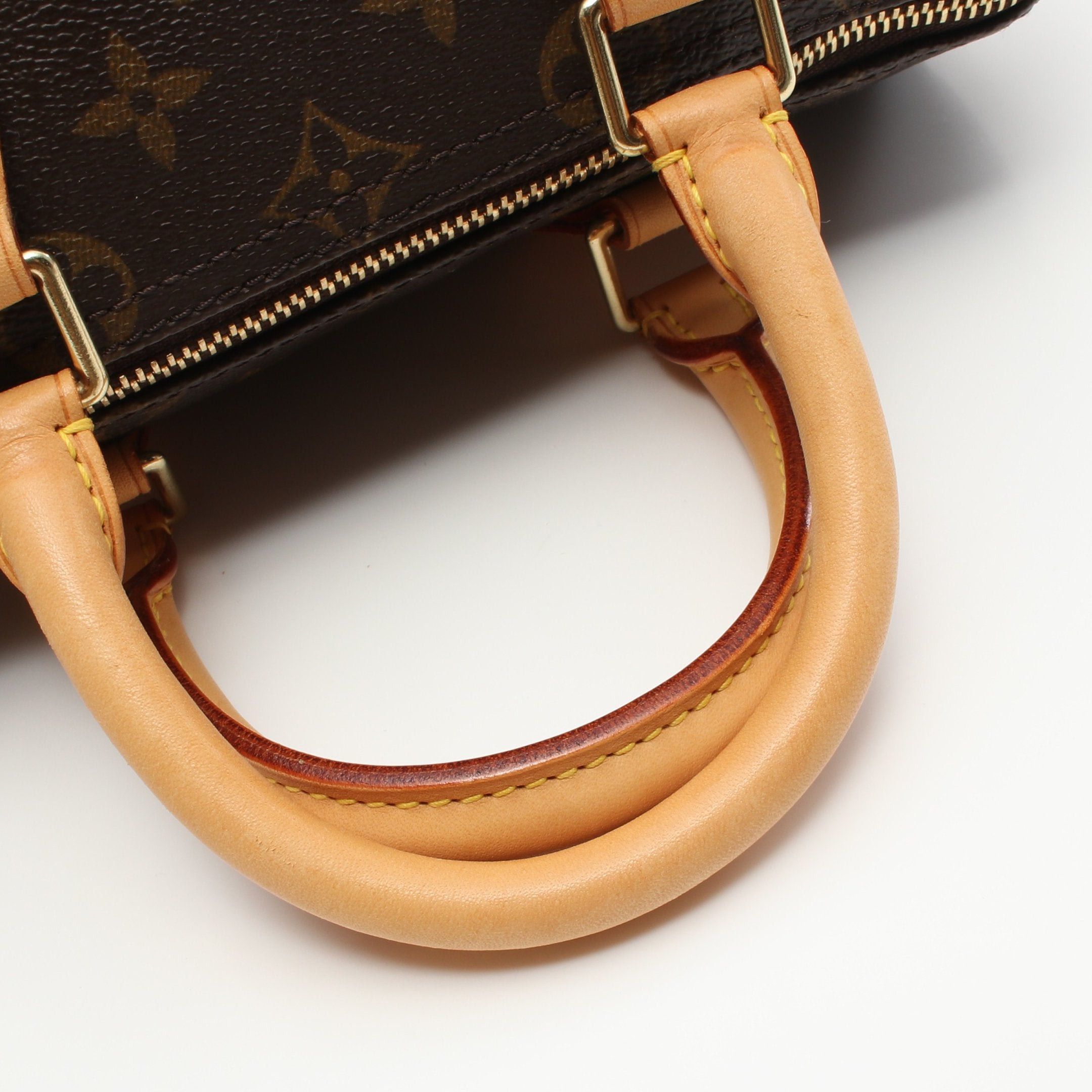 Louis Vuitton Louis Vuitton Speedy 25 Monogram Handbag Leather Brown Size ONE SIZE - 6 Thumbnail