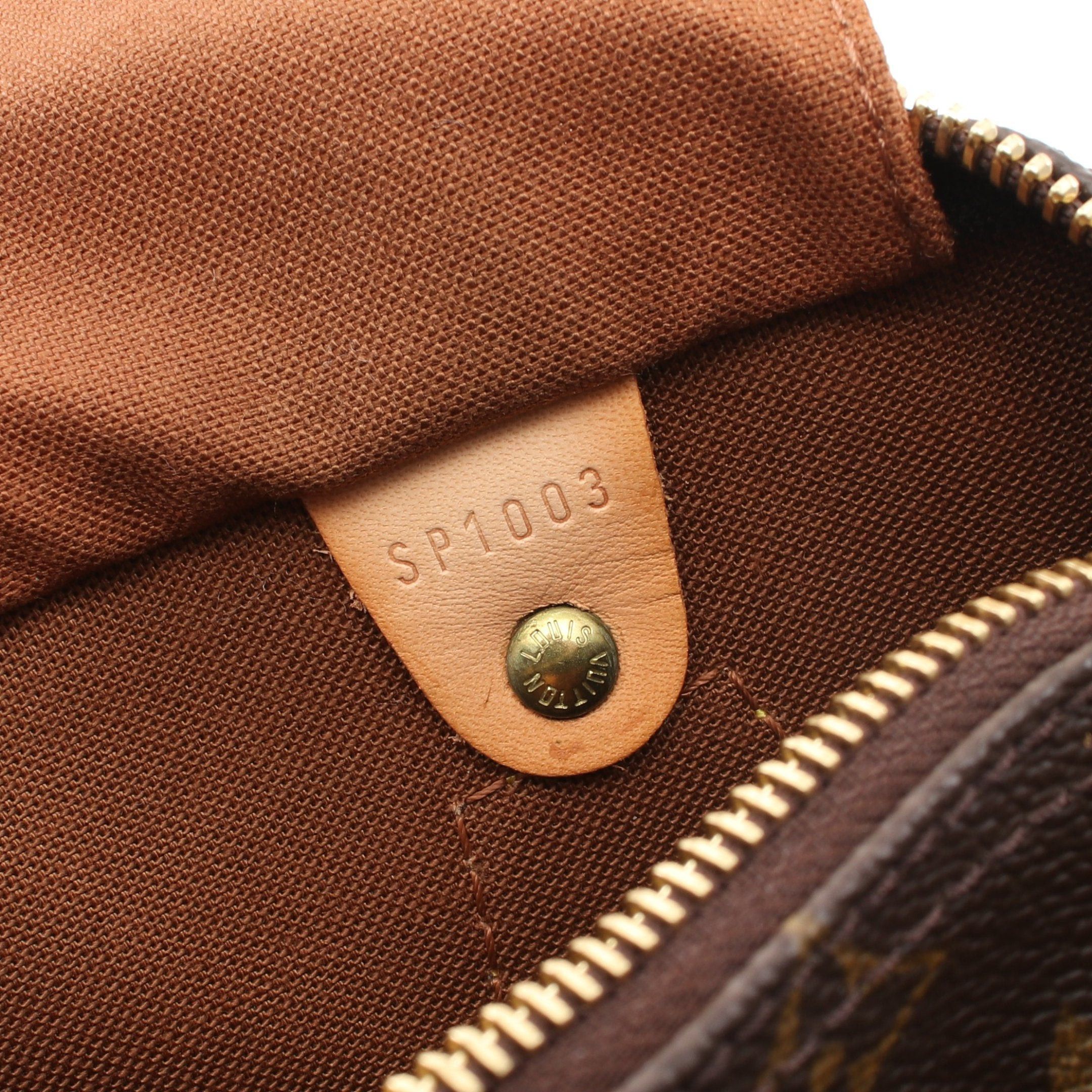Louis Vuitton Louis Vuitton Speedy 25 Monogram Handbag Leather Brown Size ONE SIZE - 5 Thumbnail