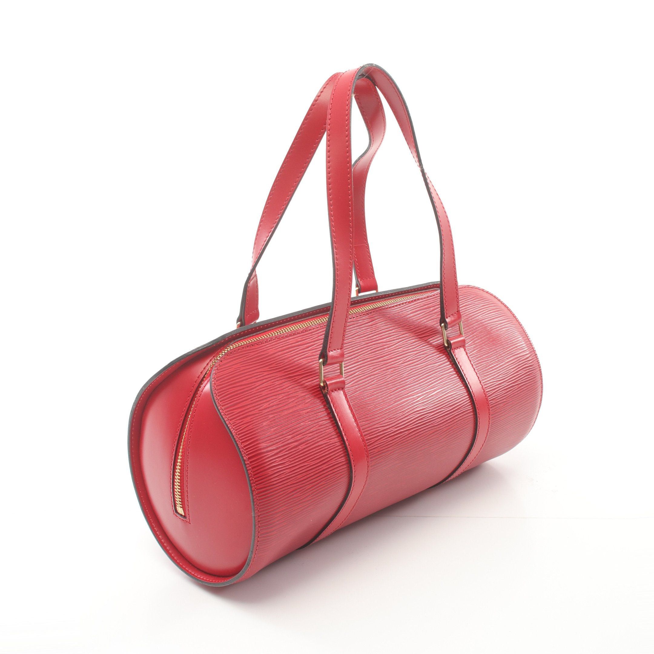 Louis Vuitton Louis Vuitton Soufflot Epi Castilian Red Handbag Leather Size ONE SIZE - 2 Thumbnail