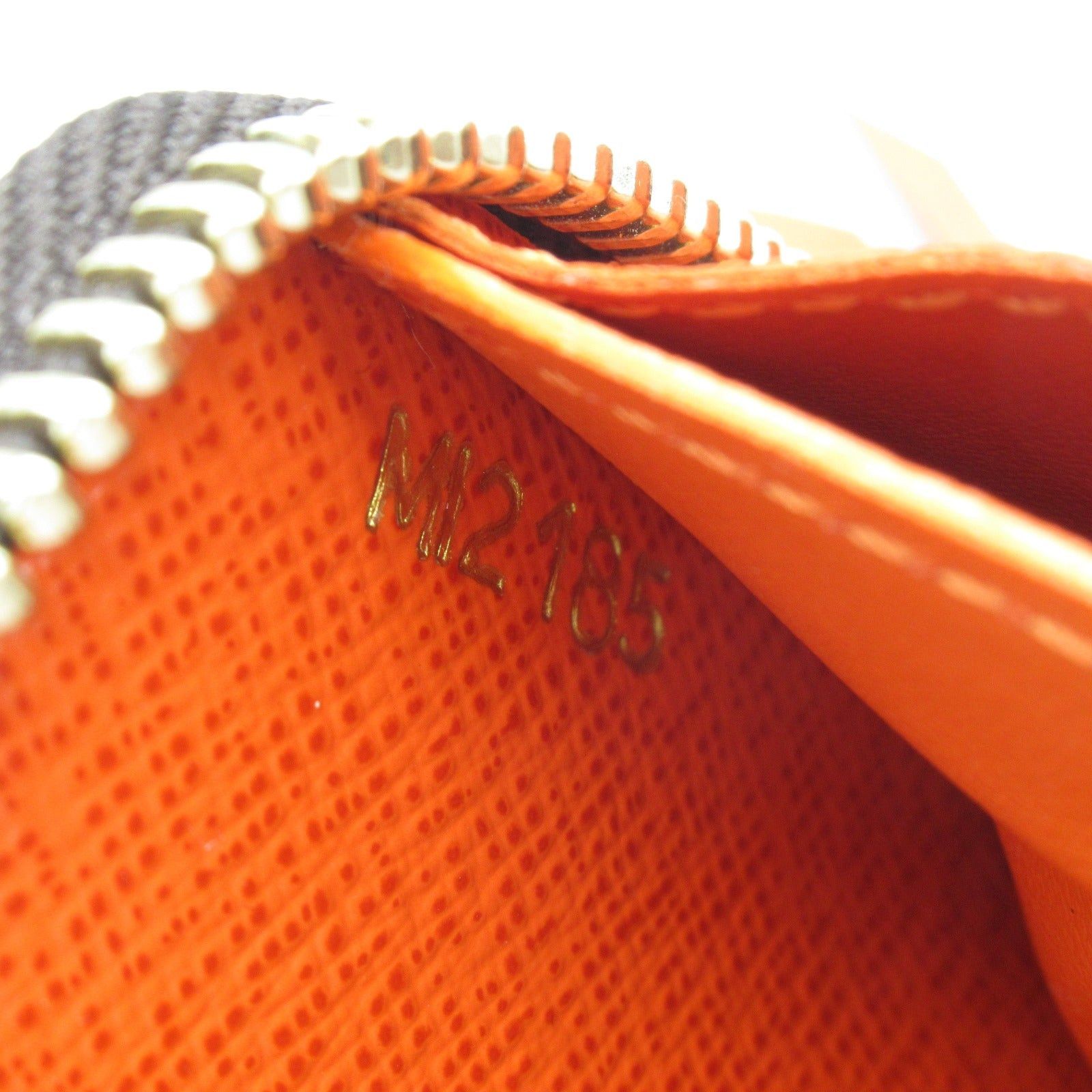 Louis Vuitton Louis Vuitton Portefeuille Clemence Round Long Wallet Zipper Coated Canvas Monogram Brown Orange Pimon Size ONE SIZE - 7 Thumbnail