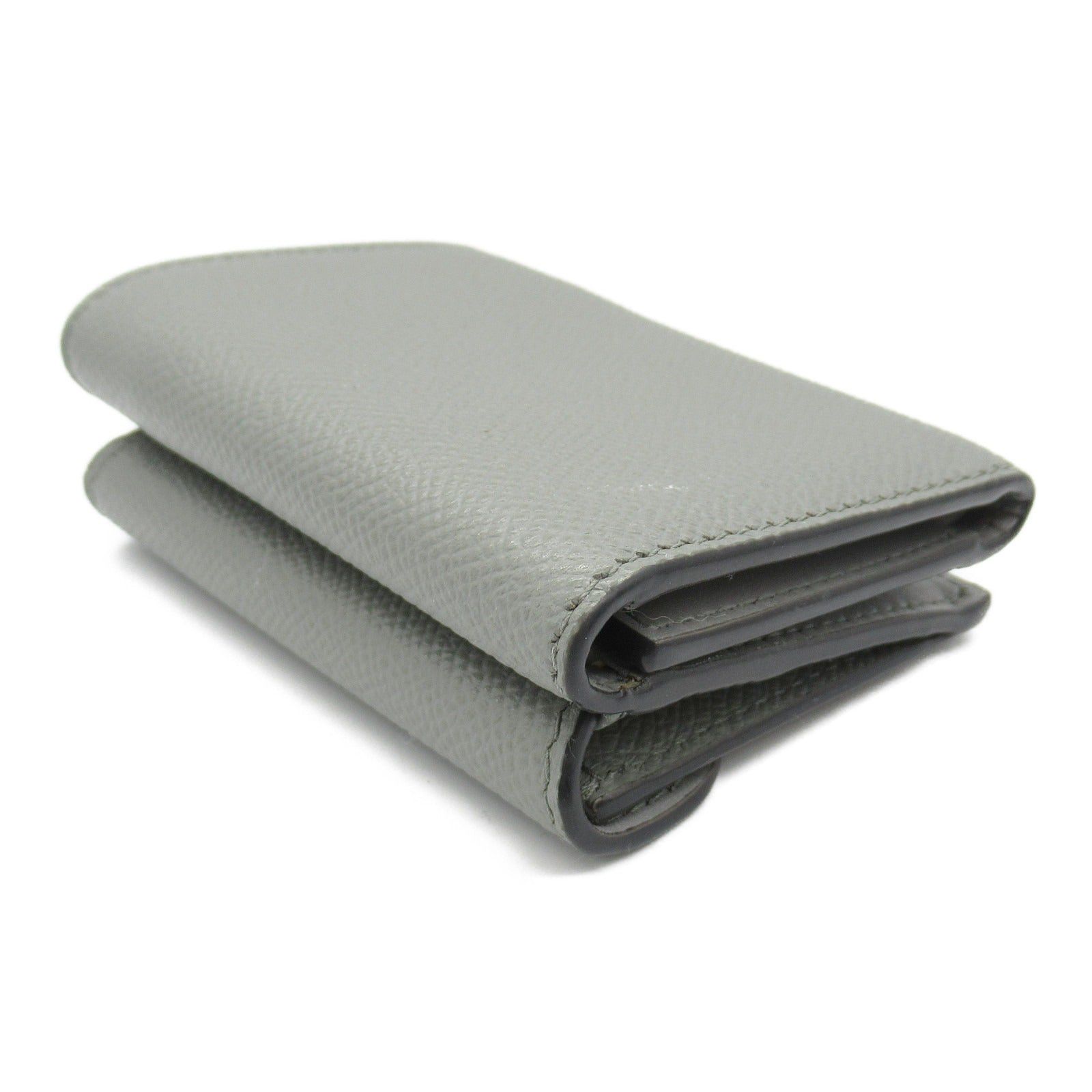 Dior Dior Saddle Trifold Wallet Leather Gray Size ONE SIZE - 4 Thumbnail