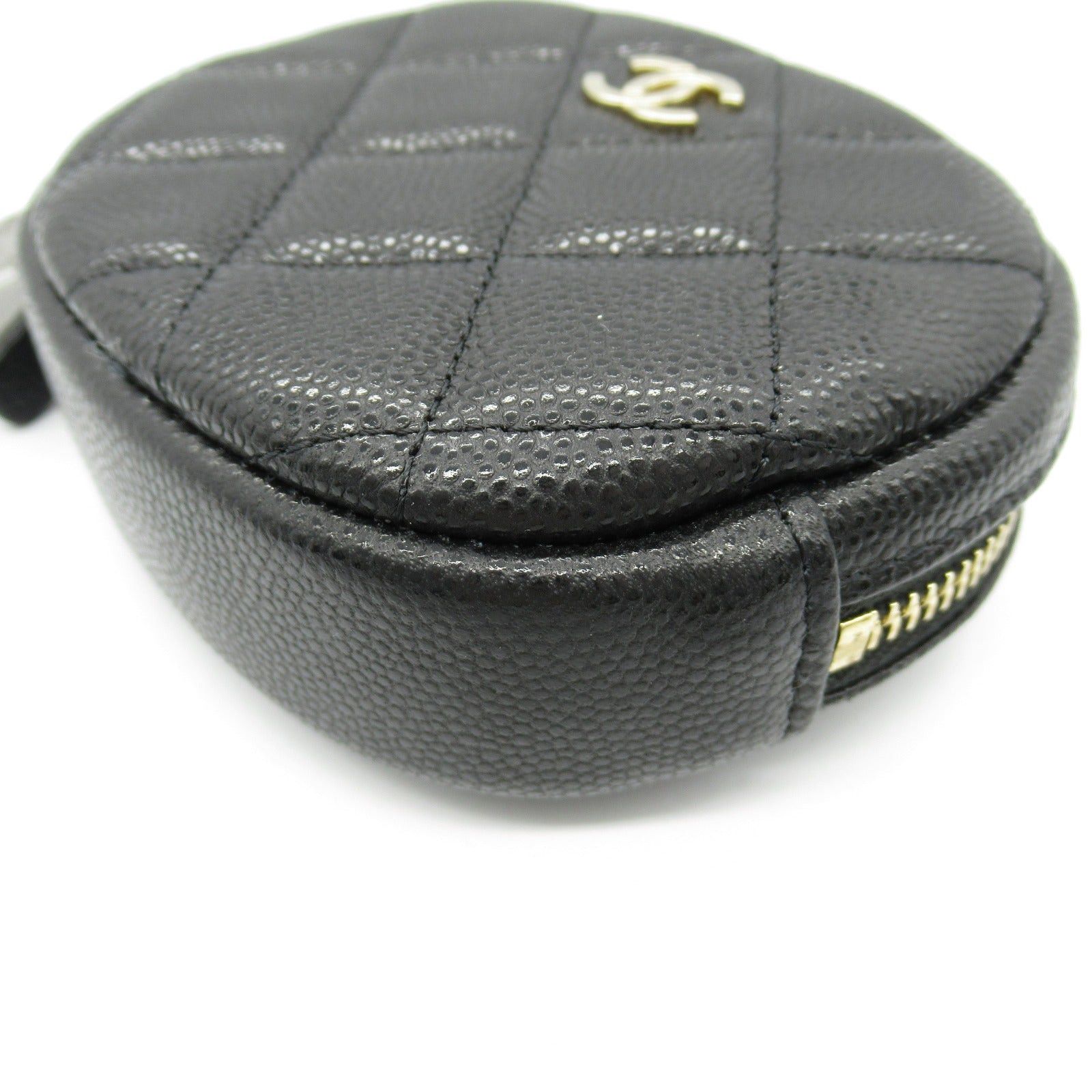 Chanel Chanel Matelasse Coin Purse Caviar Skin (Grained Calf) Black Gold Hardware Size ONE SIZE - 9 Thumbnail