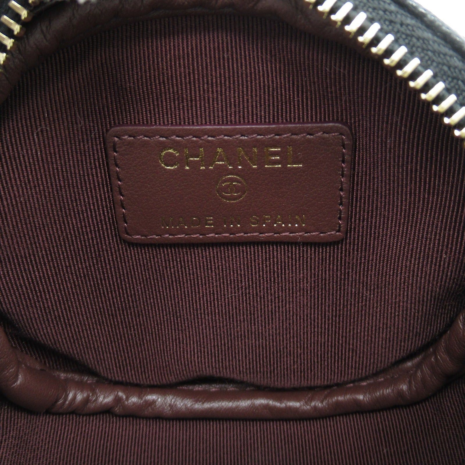 Chanel Chanel Matelasse Coin Purse Caviar Skin (Grained Calf) Black Gold Hardware Size ONE SIZE - 6 Thumbnail