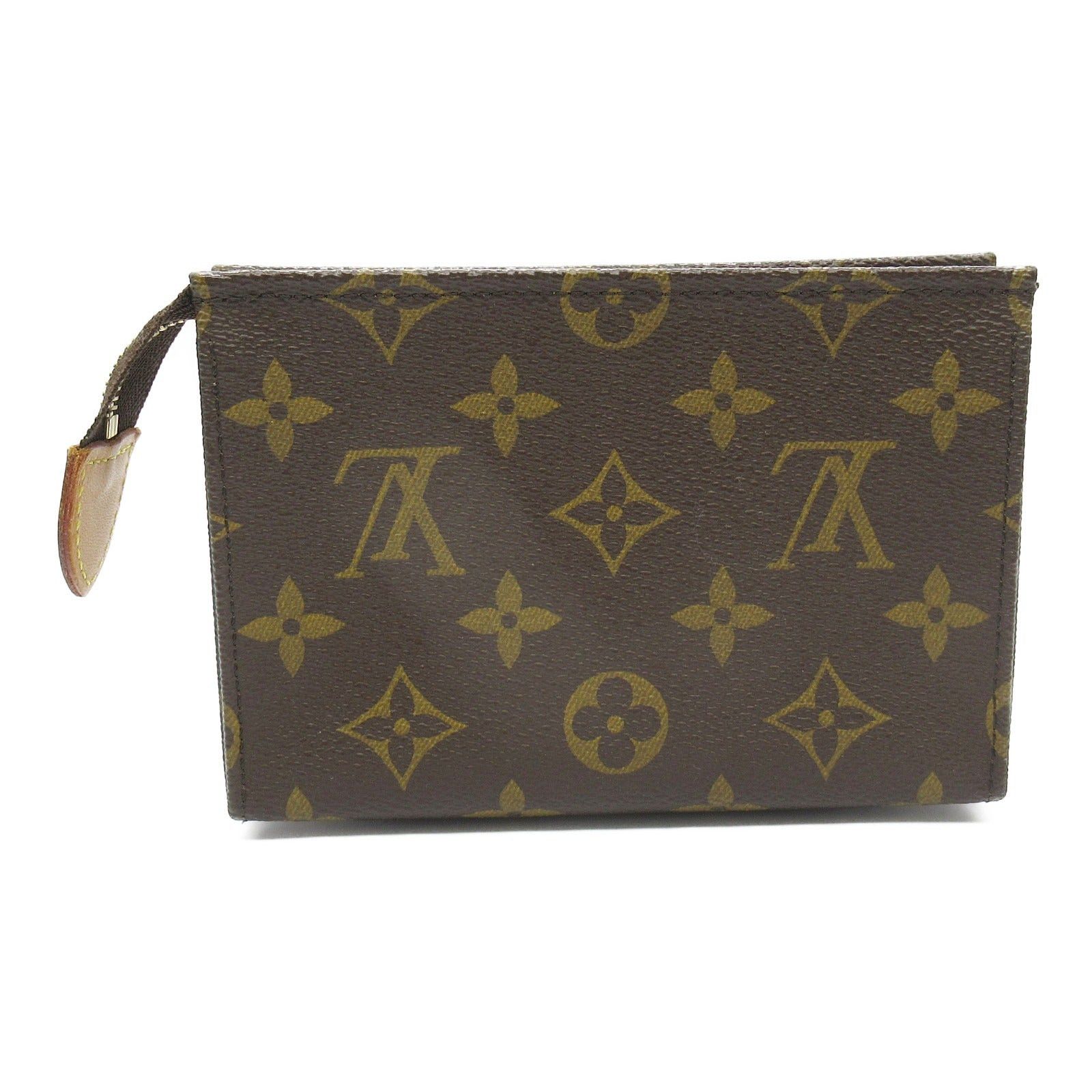 Louis Vuitton Louis Vuitton Posh Toilette 15 Cosmetic Pouch Coated Canvas Monogram Brown Size ONE SIZE - 2 Thumbnail