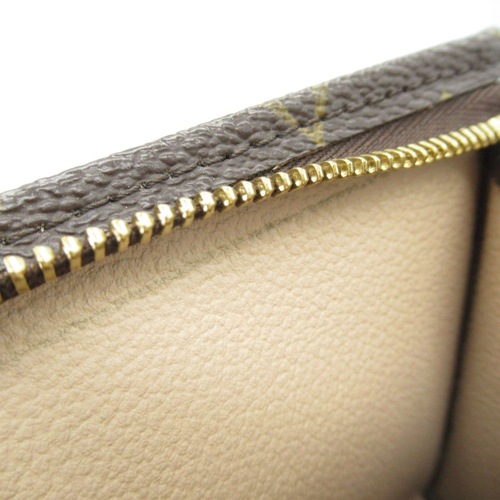 Louis Vuitton Louis Vuitton Posh Toilette 15 Cosmetic Pouch Coated Canvas Monogram Brown Size ONE SIZE - 8 Thumbnail