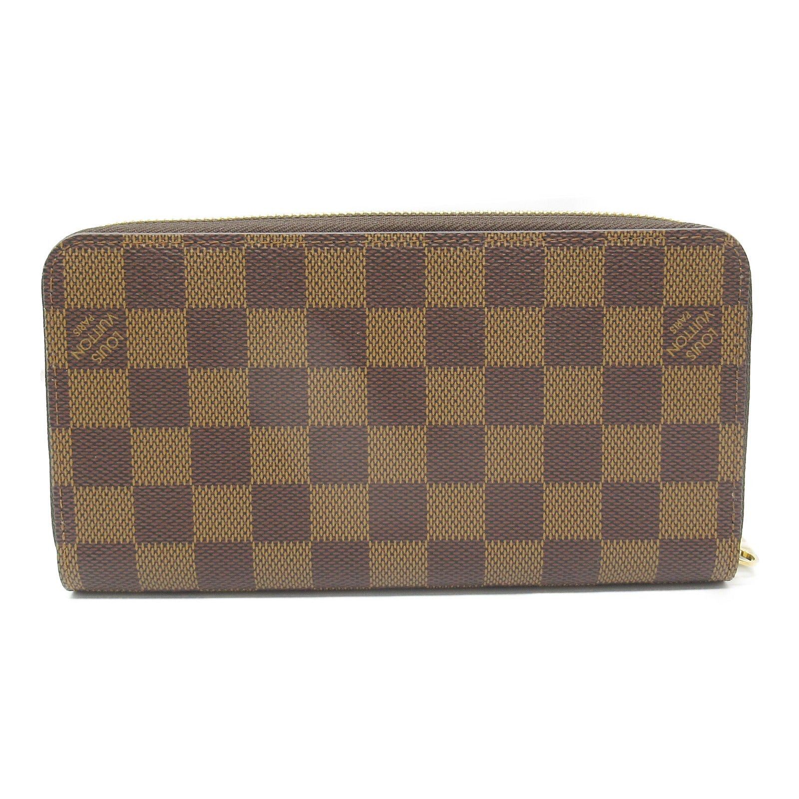 Louis Vuitton Louis Vuitton Zippy Wallet Round Long Zipper Coated Canvas Damier Brown Ebene Size ONE SIZE - 2 Thumbnail