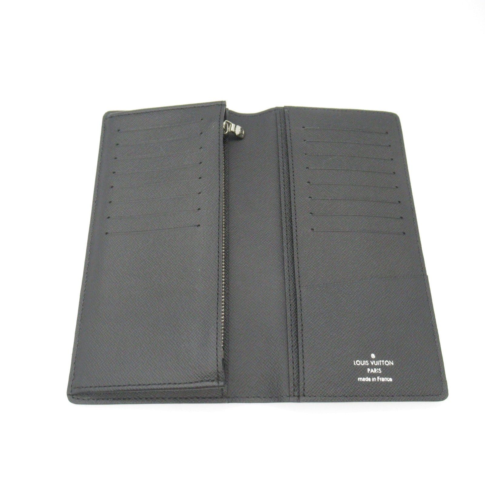 Louis Vuitton Louis Vuitton Portofeuil Brothers Bi-Fold Long Wallet Leather Damier Graphite Black Size ONE SIZE - 5 Thumbnail
