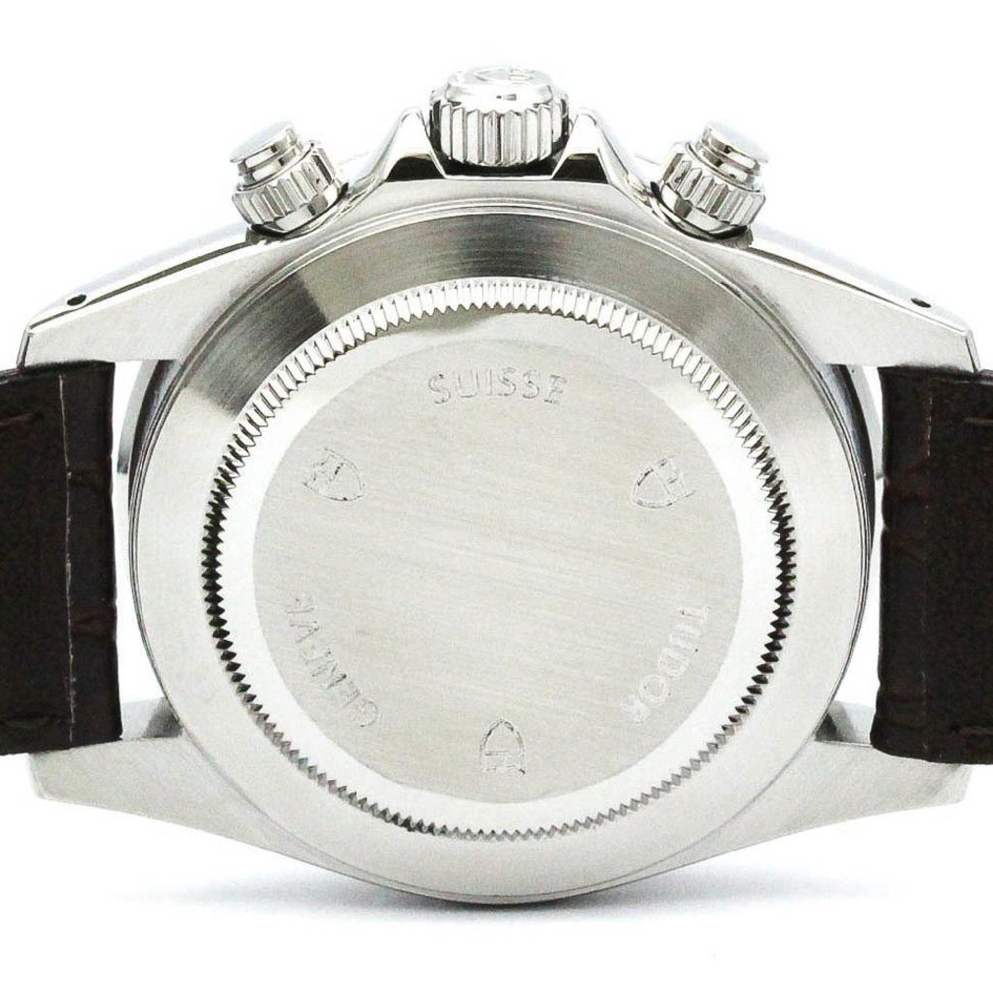 Tudor Polished TUDOR Chrono Time Prince Date Steel Mens Watch 79280P BF576489 Size ONE SIZE - 7 Thumbnail