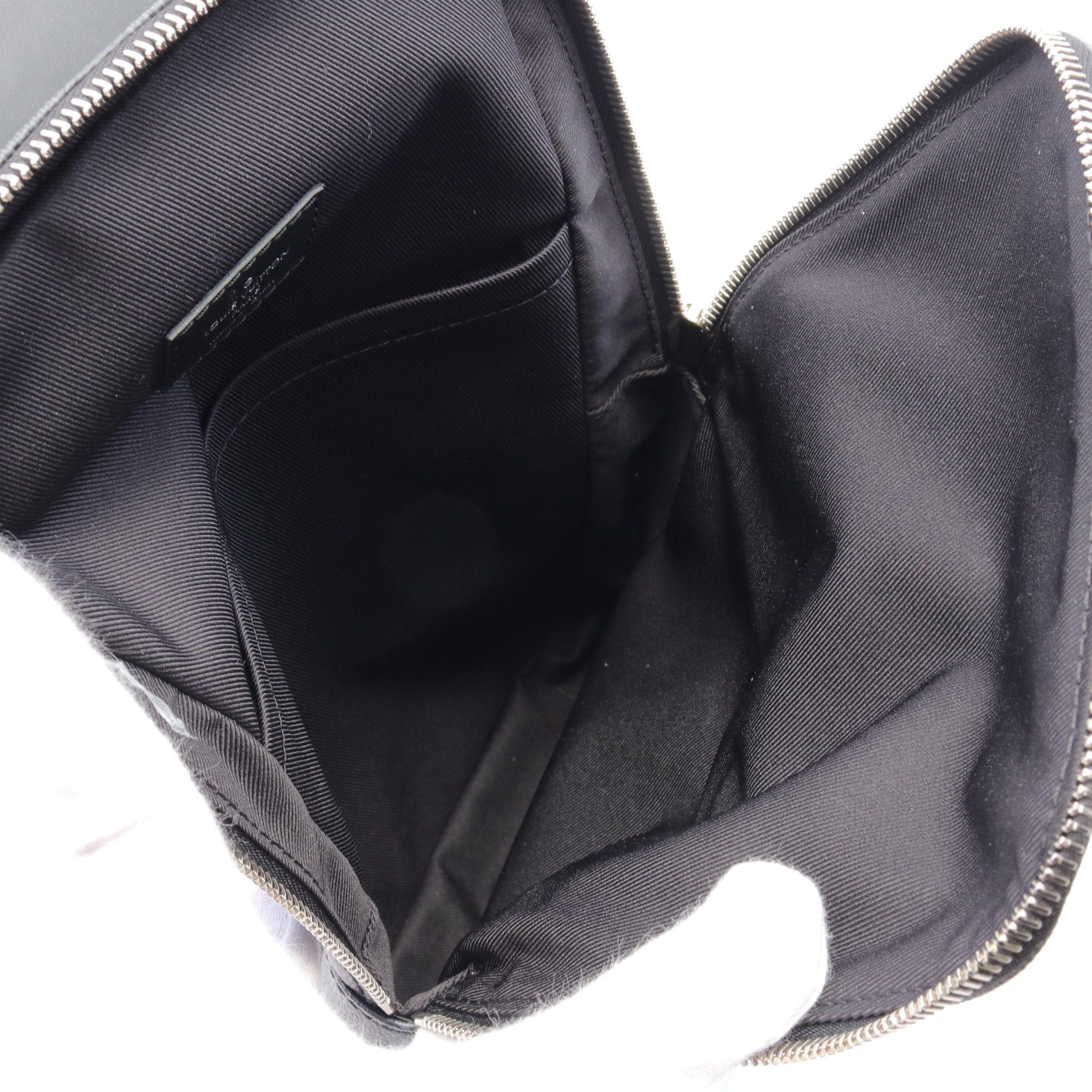 Louis Vuitton Louis Vuitton Avenue Sling Bag Damier Graphite Body Leather Black Size ONE SIZE - 3 Thumbnail