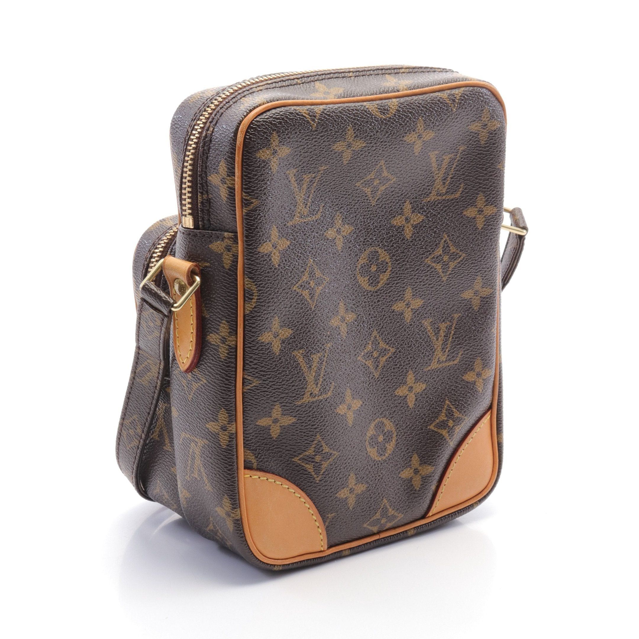 Louis Vuitton Louis Vuitton Amazon Monogram Shoulder Bag Leather Brown Size ONE SIZE - 2 Thumbnail