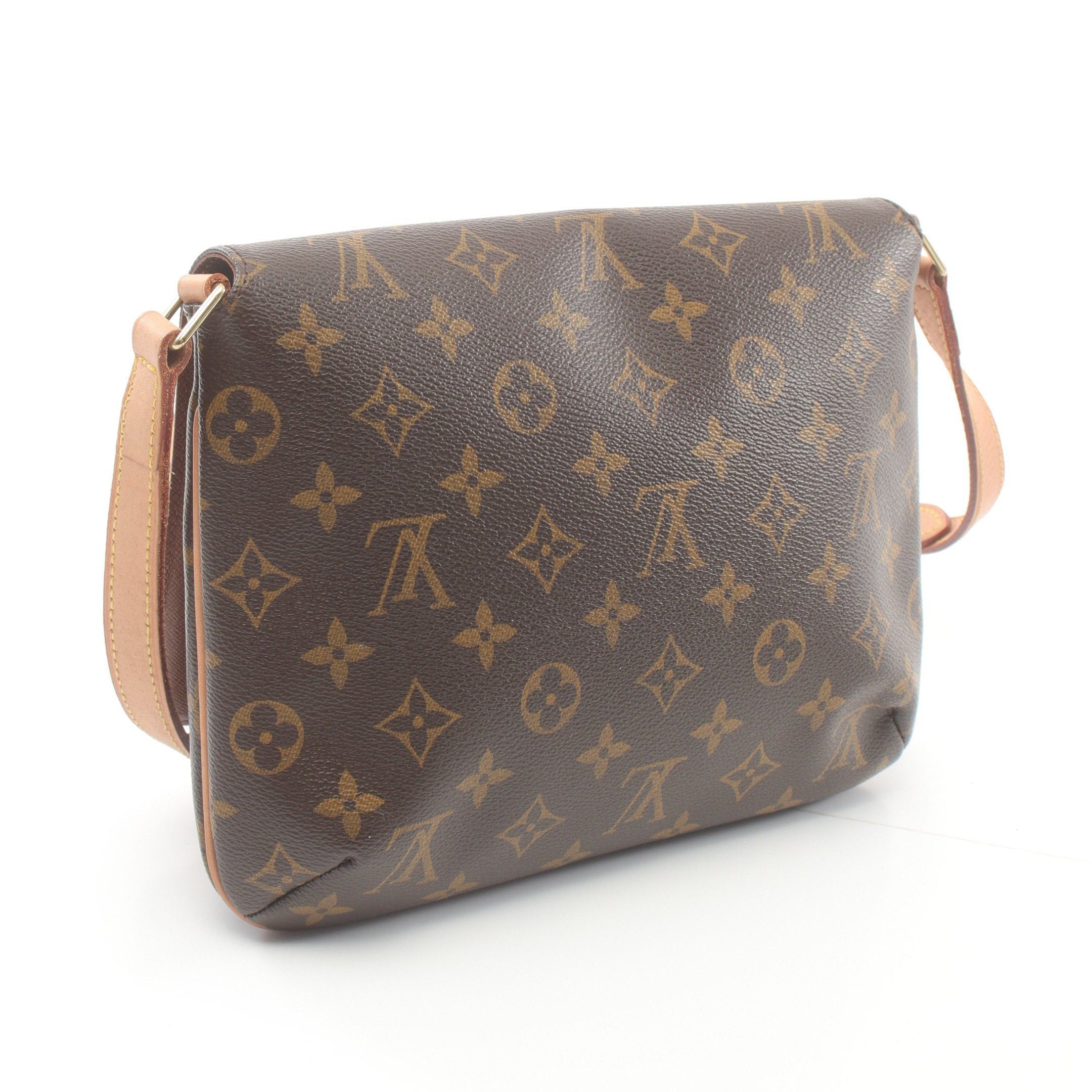 Louis Vuitton Louis Vuitton Musette Tango Long Strap Monogram Shoulder Bag Leather Brown Size ONE SIZE - 2 Thumbnail