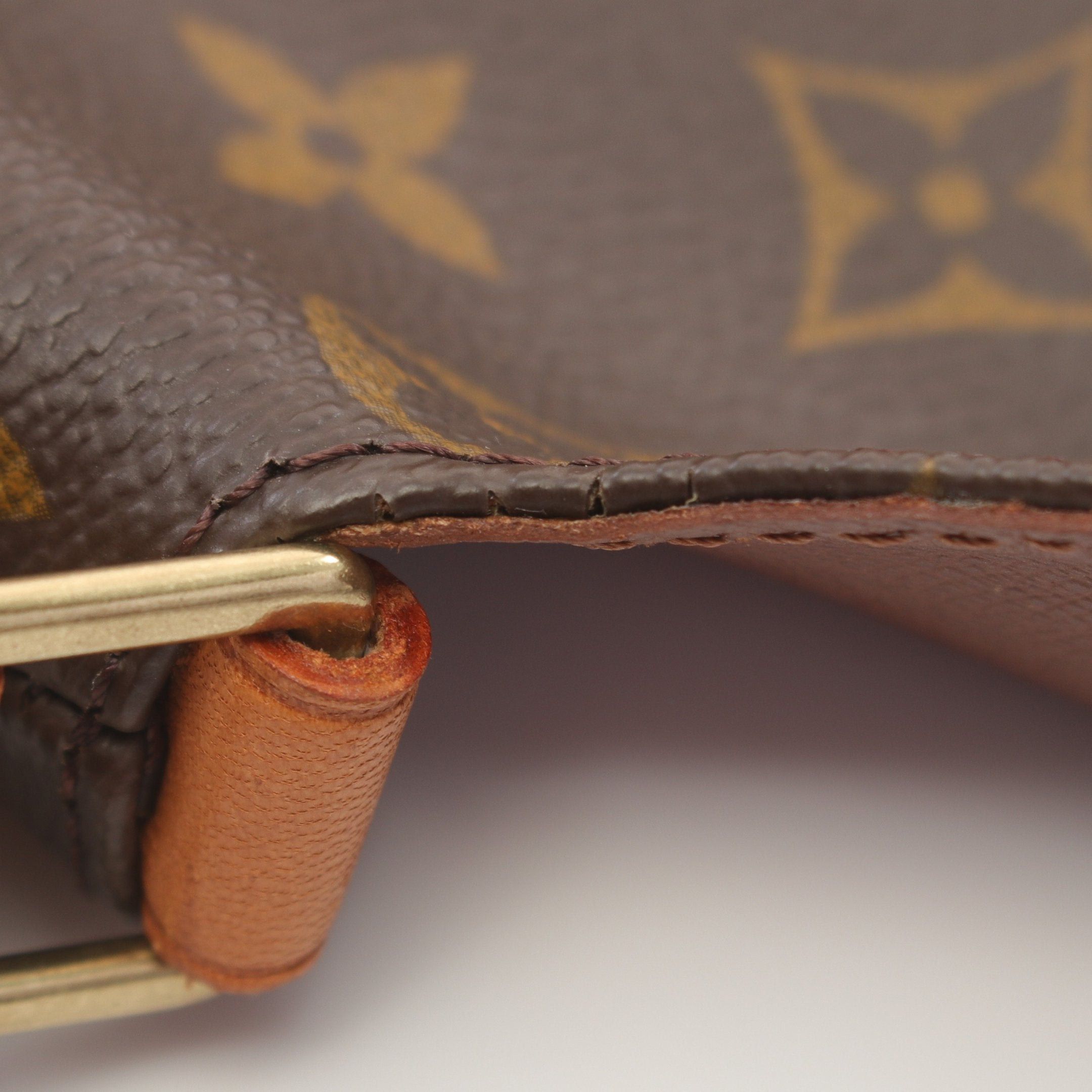 Louis Vuitton Louis Vuitton Musette Salsa Short Strap Monogram Shoulder Bag Leather Brown Size ONE SIZE - 6 Thumbnail