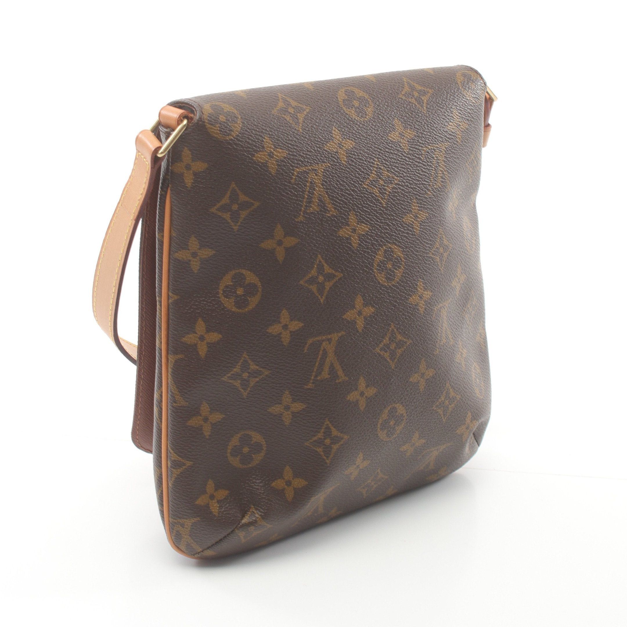 Louis Vuitton Louis Vuitton Musette Salsa Short Strap Monogram Shoulder Bag Leather Brown Size ONE SIZE - 2 Thumbnail