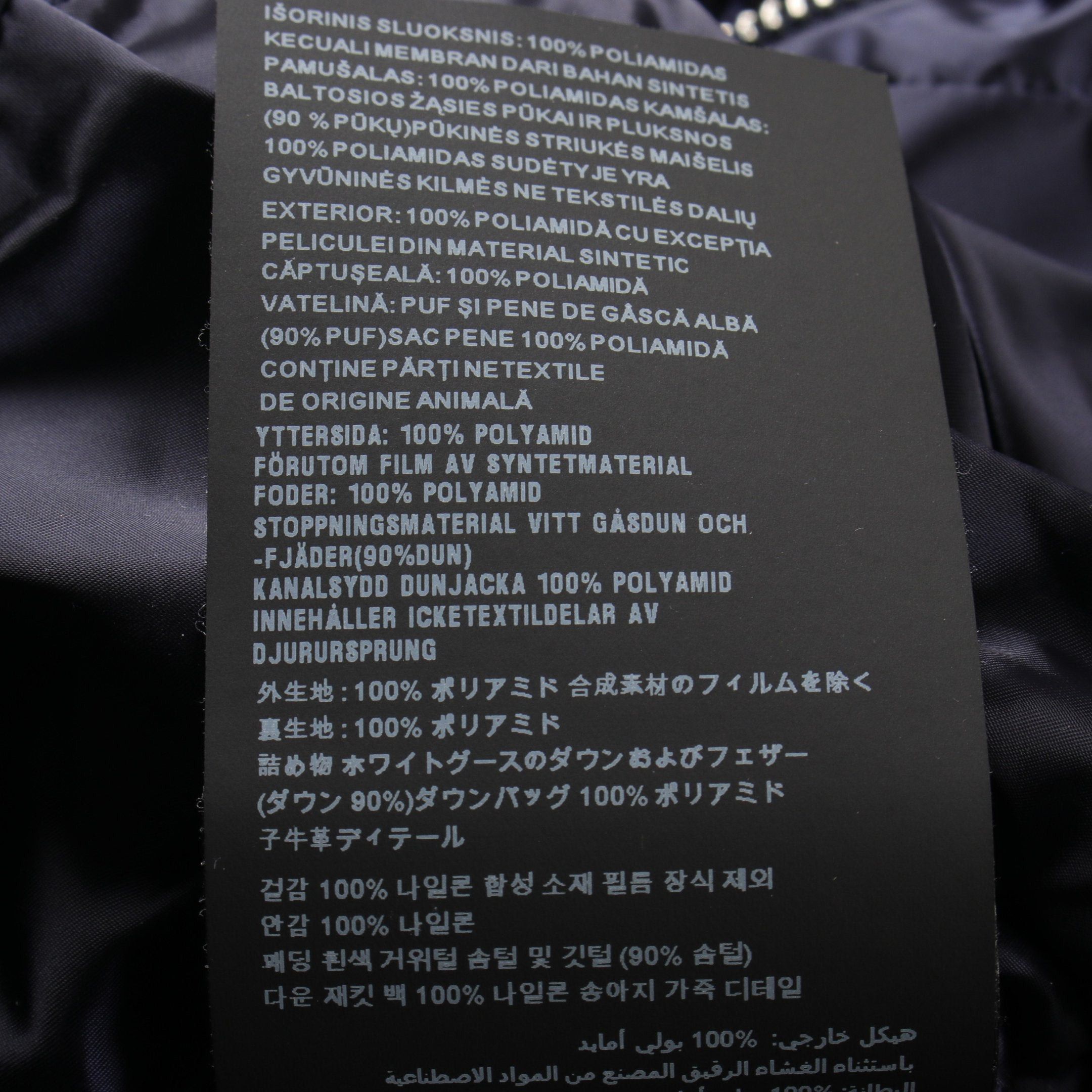Prada Prada Down Coat Nylon Navy Size ONE SIZE - 5 Thumbnail