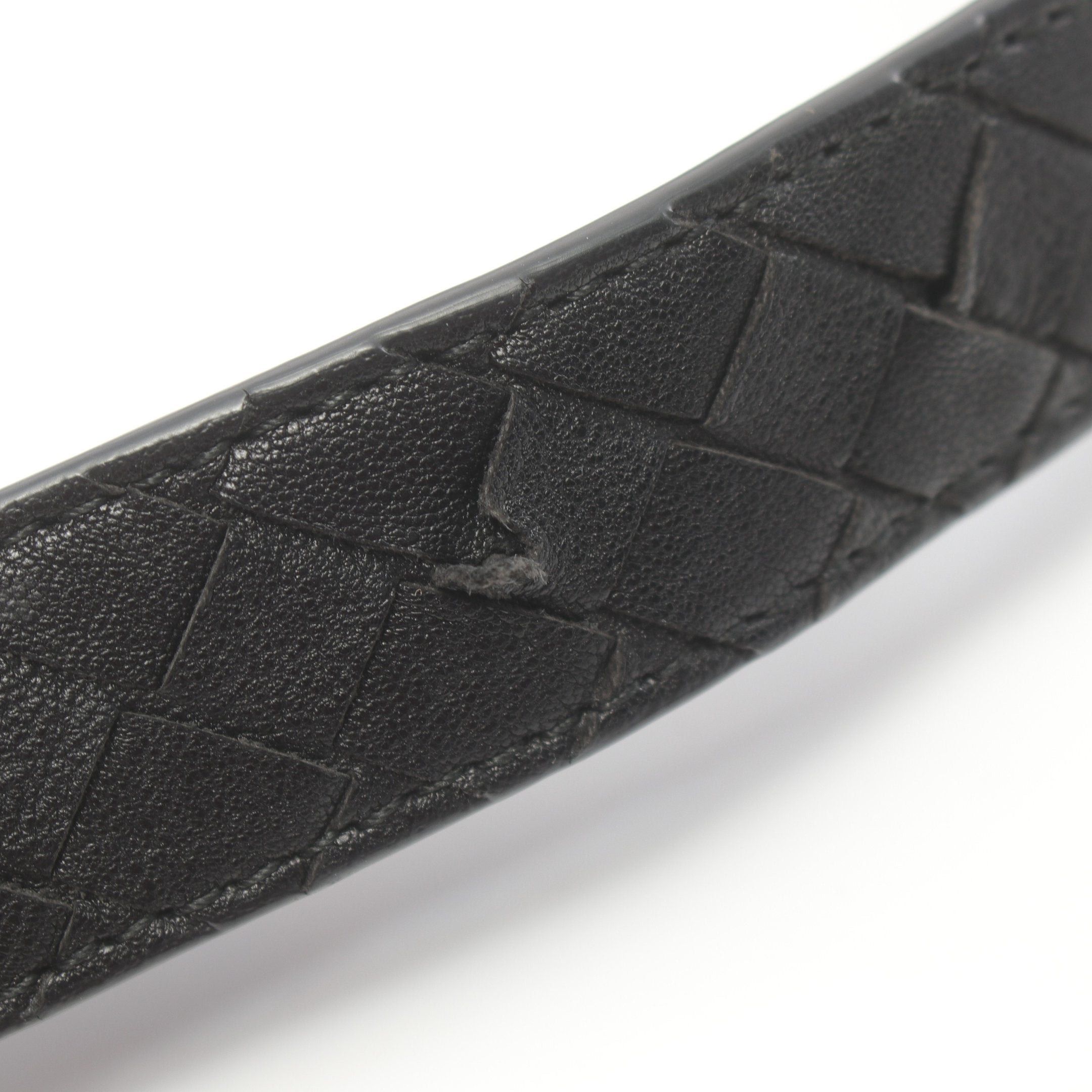 Bottega Veneta Bottega Veneta Intrecciato Waist Bag Leather Black Size ONE SIZE - 8 Thumbnail