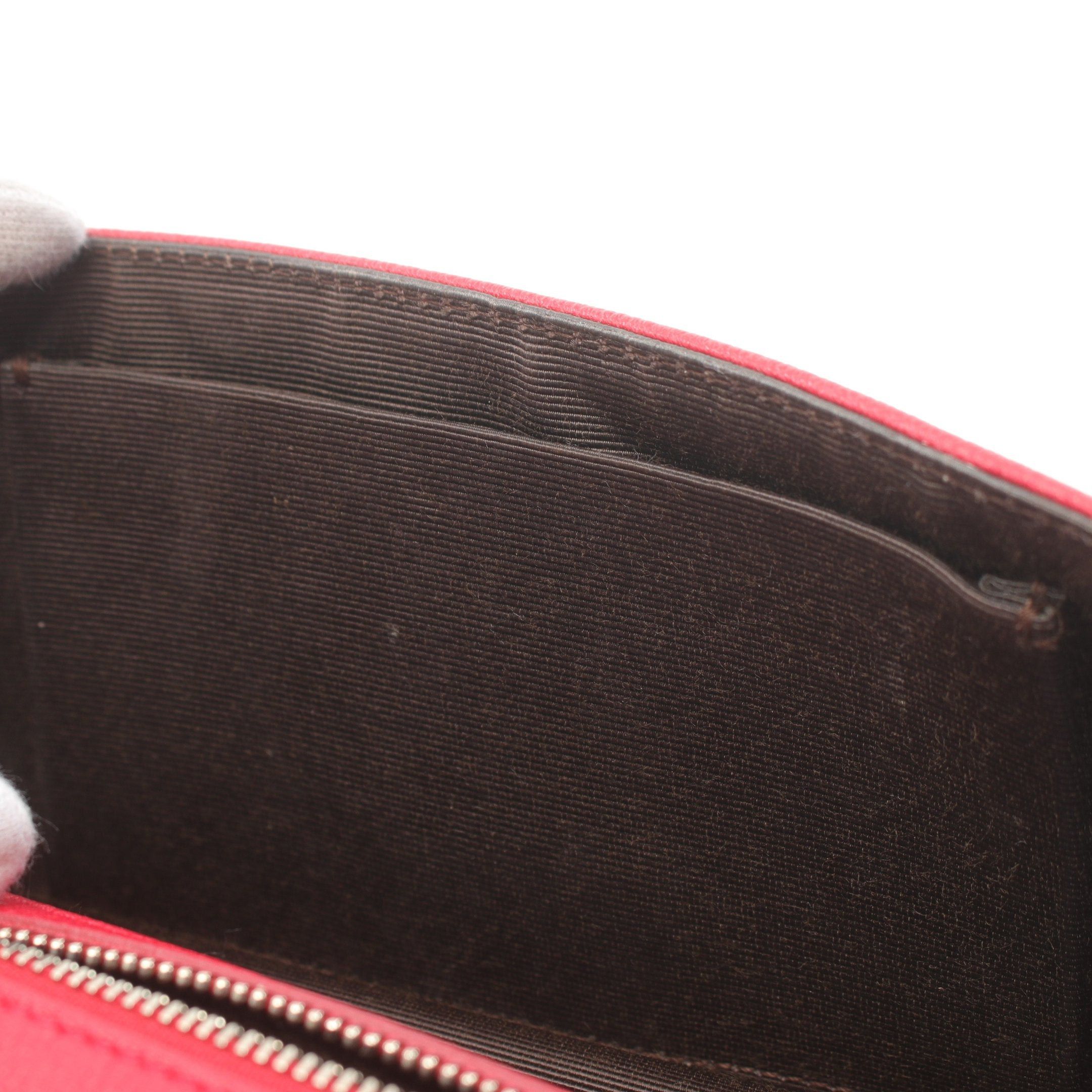 Dior Dior Diorama Chain Shoulder Bag Leather Red Size ONE SIZE - 5 Thumbnail