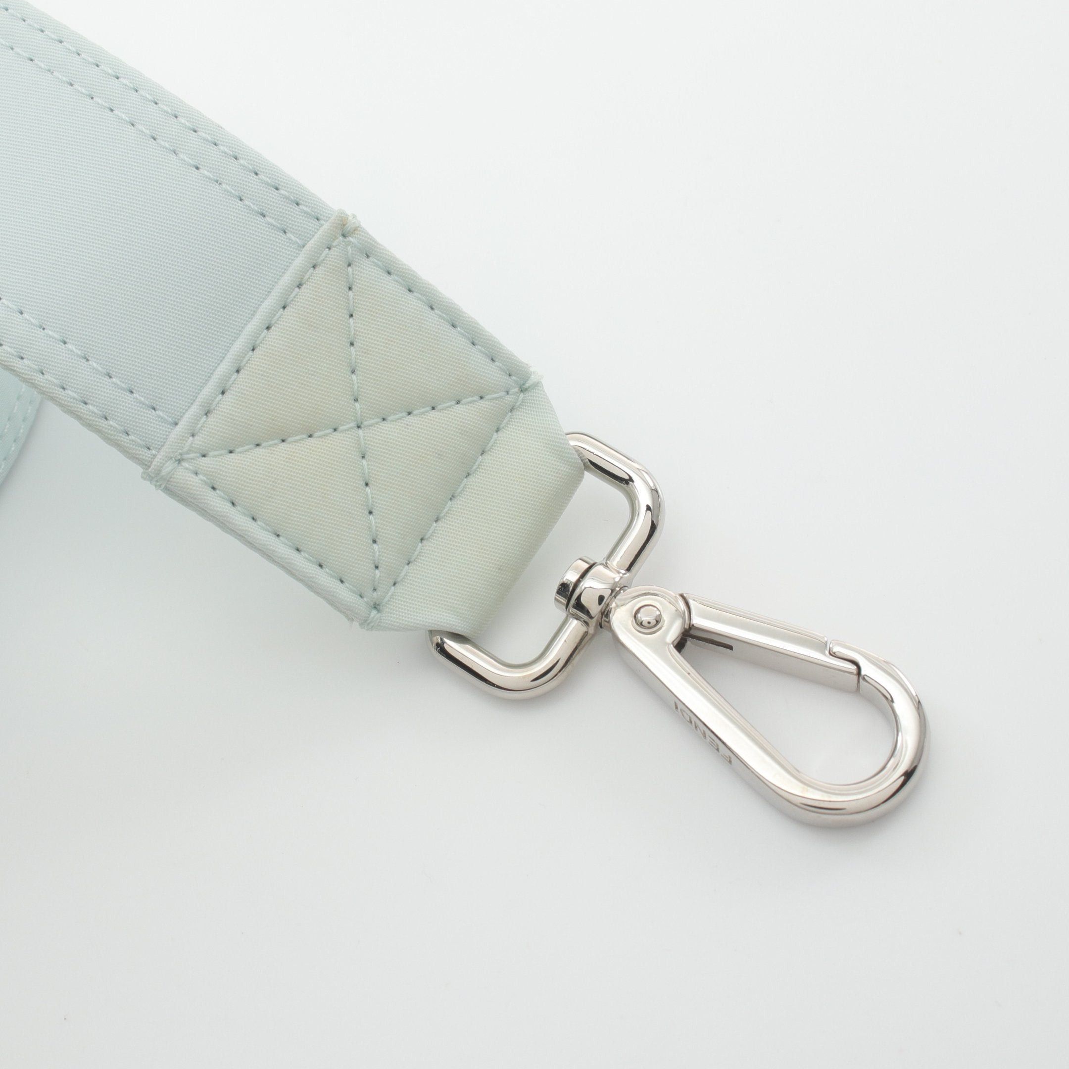 Fendi Fendi Peekaboo Isee U Small Handbag Nylon Light Green Size ONE SIZE - 7 Thumbnail