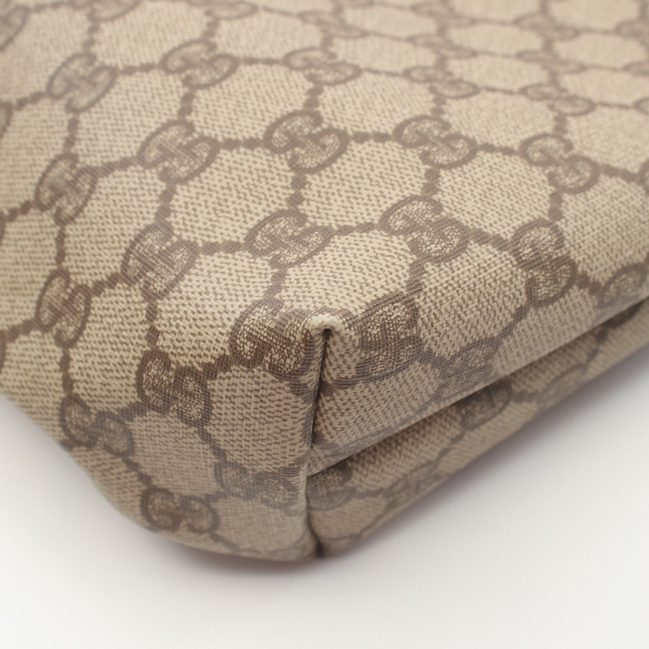 Gucci Gucci Old Gucci Sherry Line Shoulder Bag Tote Leather Beige Multicolor Size ONE SIZE - 7 Thumbnail