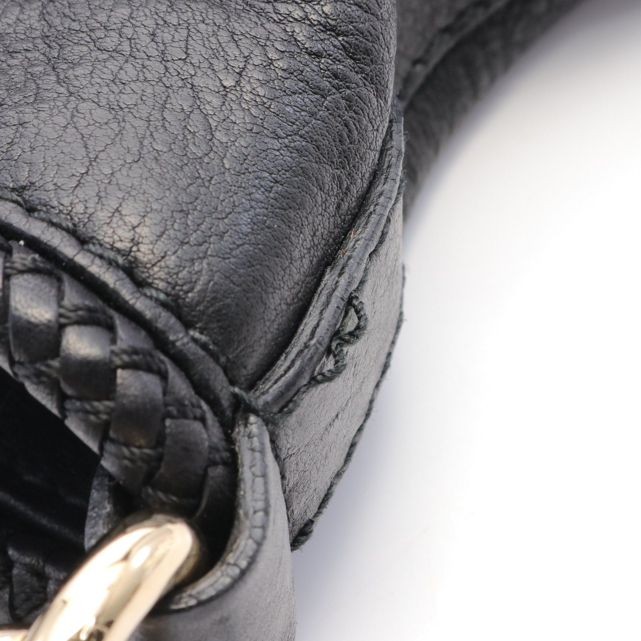 Gucci Gucci Marrakech Shoulder Bag Leather Black Size ONE SIZE - 6 Thumbnail