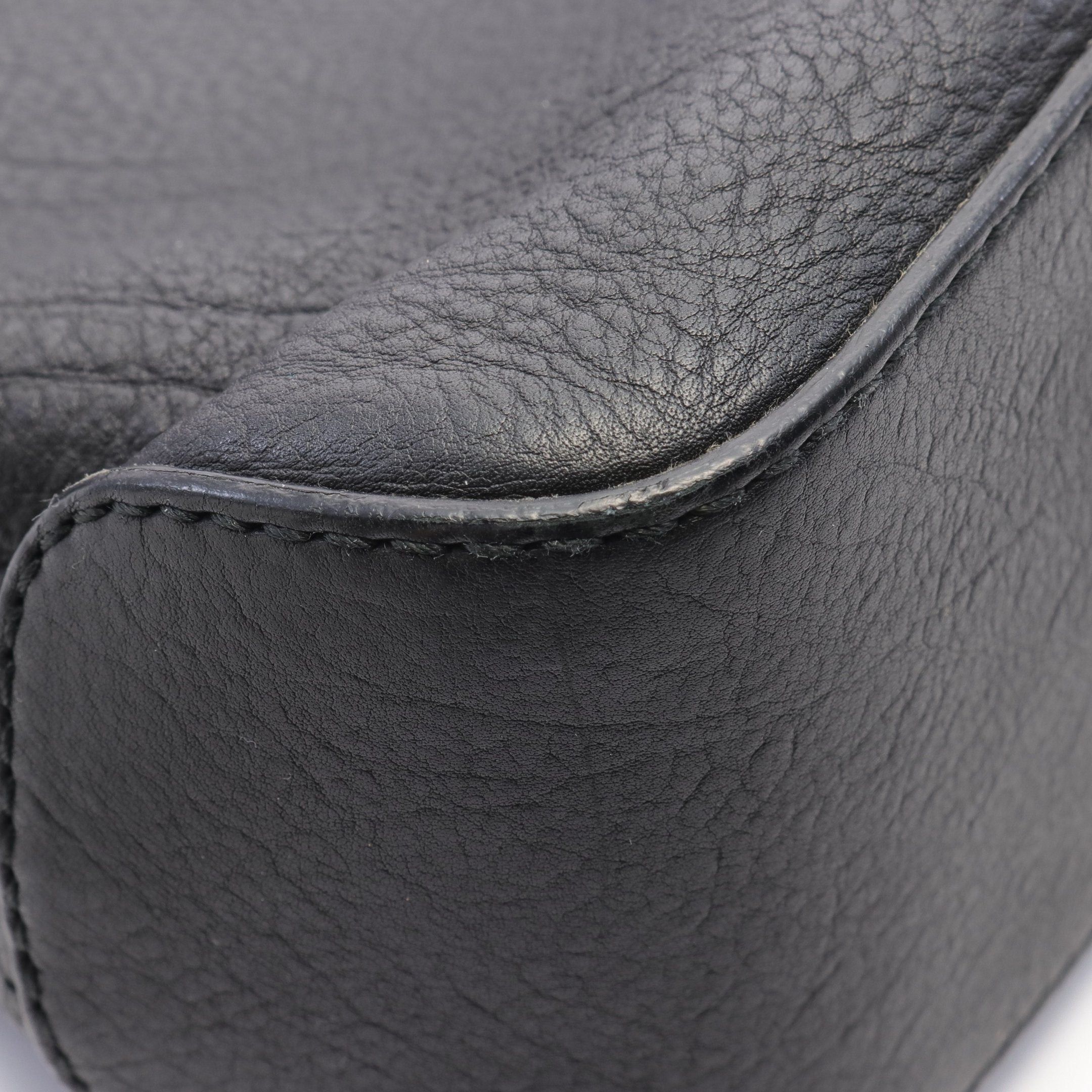 Gucci Gucci Marrakech Shoulder Bag Leather Black Size ONE SIZE - 7 Thumbnail