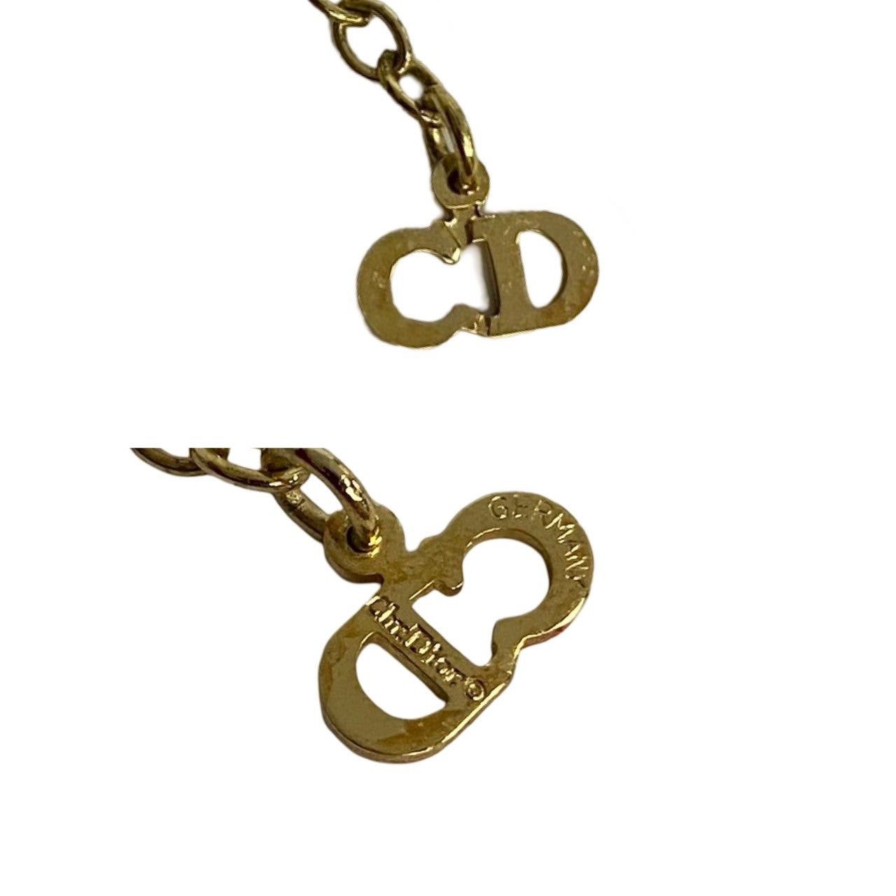 Dior Dior Necklace Gold Plated Size ONE SIZE - 3 Thumbnail