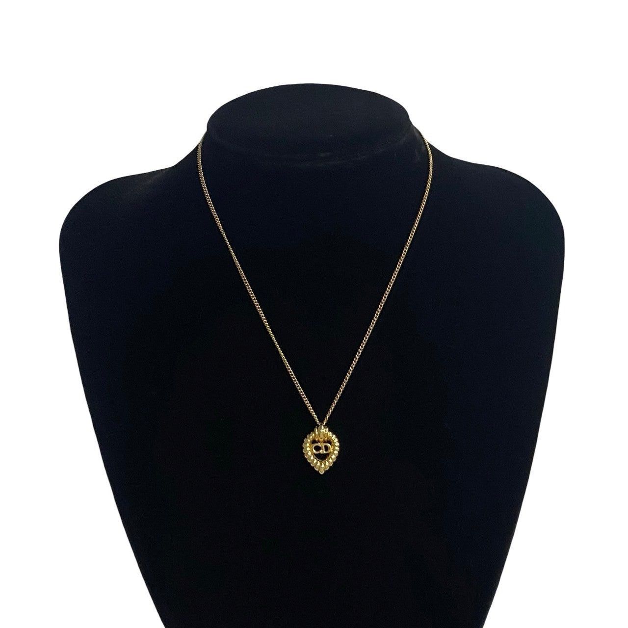 Dior Dior Necklace Gold Plated Size ONE SIZE - 2 Thumbnail