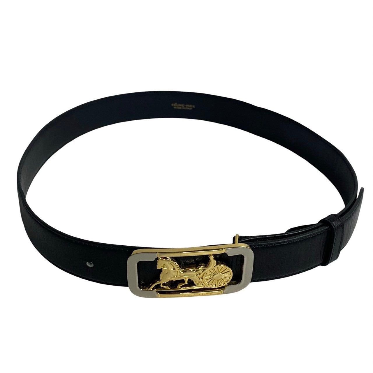 Celine Celine Belt Black Leather Size ONE SIZE - 3 Thumbnail