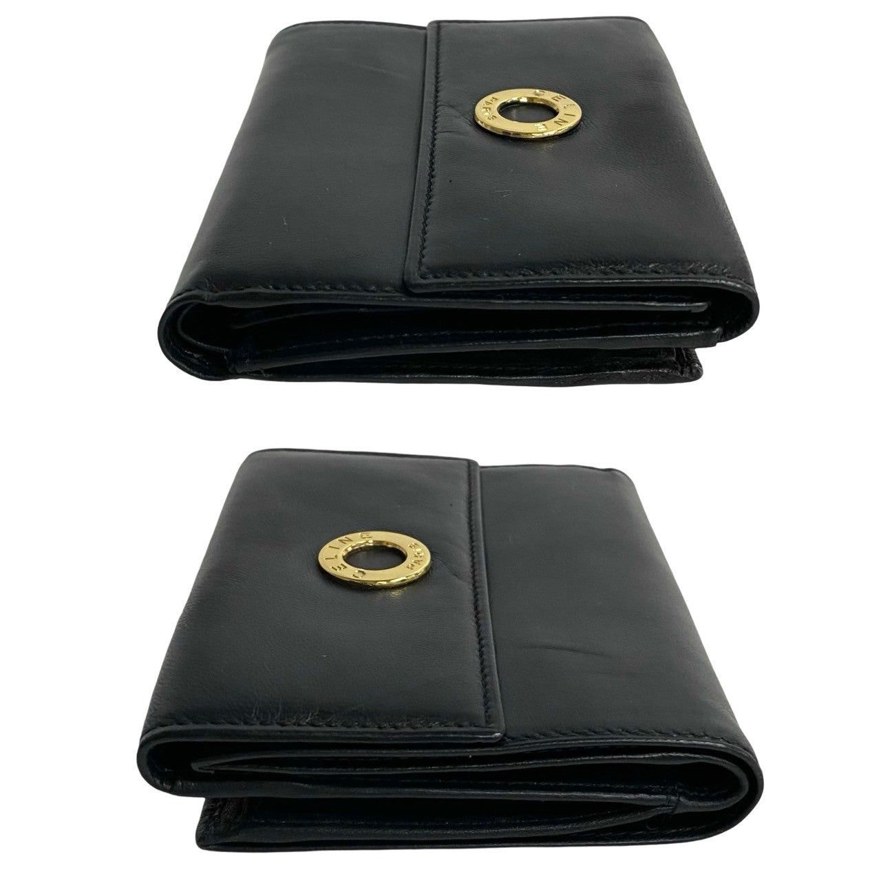 Celine Celine Wallet Black Leather Size ONE SIZE - 4 Thumbnail