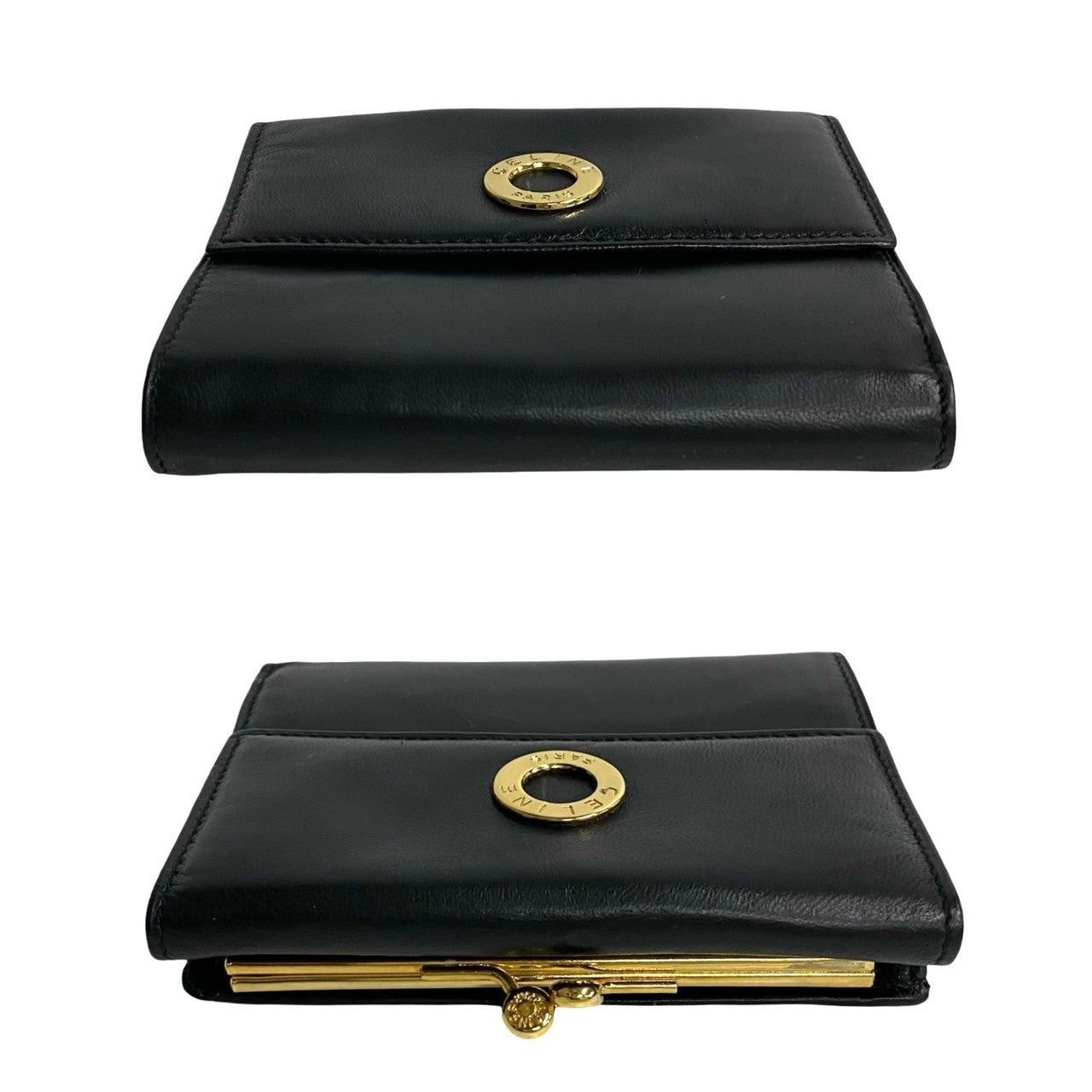 Celine Celine Wallet Black Leather Size ONE SIZE - 5 Thumbnail