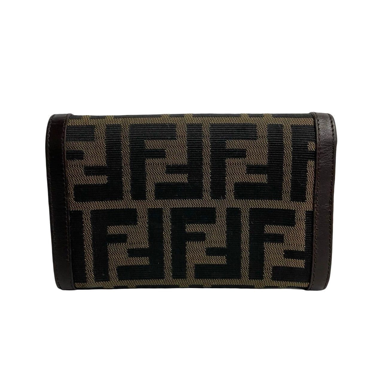 Fendi Fendi Wallet Khaki Canvas Size ONE SIZE - 3 Thumbnail