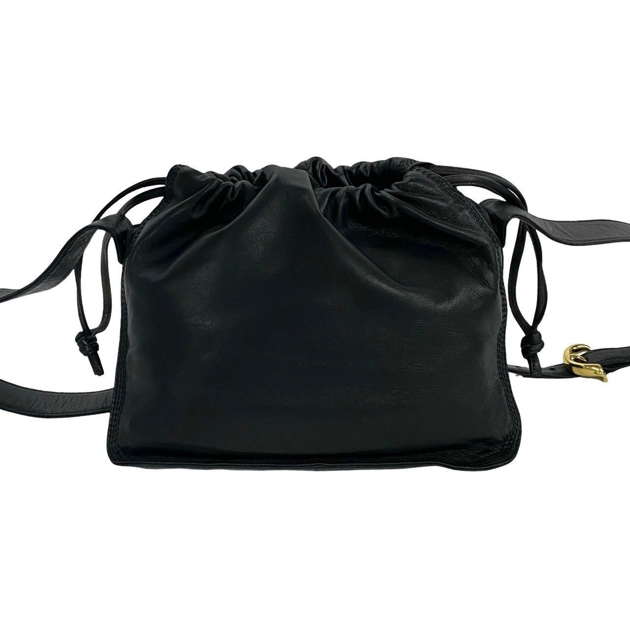 Loewe Loewe Shoulder Bag Black Leather Size ONE SIZE - 4 Thumbnail