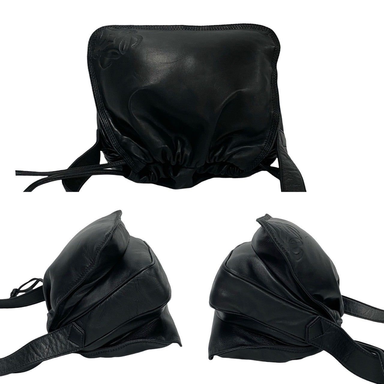 Loewe Loewe Shoulder Bag Black Leather Size ONE SIZE - 5 Thumbnail